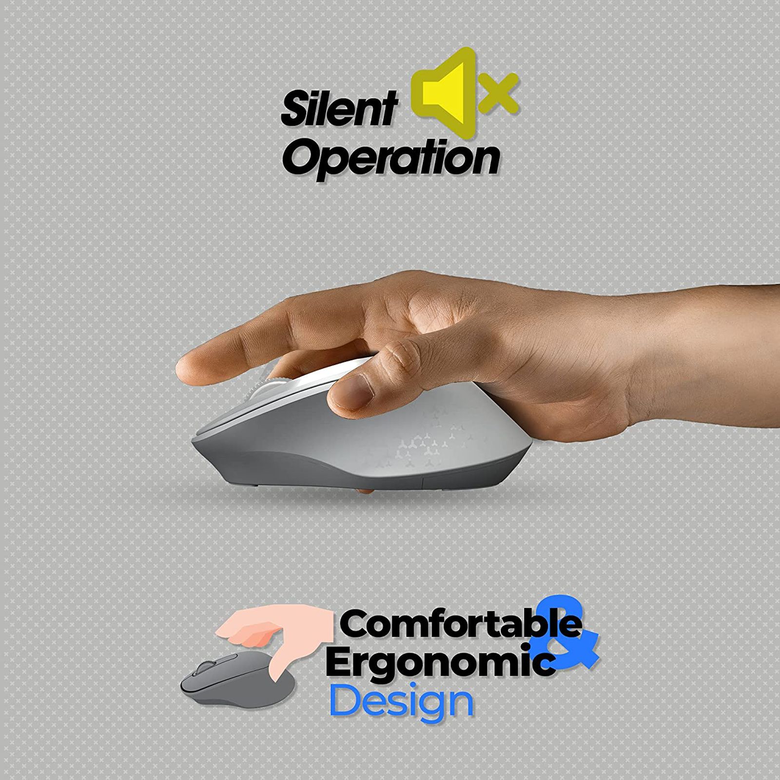 Zebronics Wireless Optical Mouse (High Precision, Zeb-Ako, Grey)_4