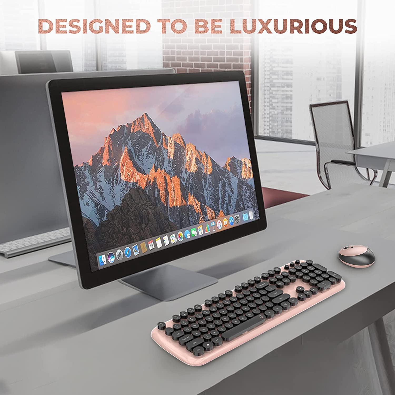 iGear KeyBee Pro Limited Edition Wireless Keyboard & Mouse Combo (104 Keys, 1600 DPI Adjustable, Plug & Play, White)_4