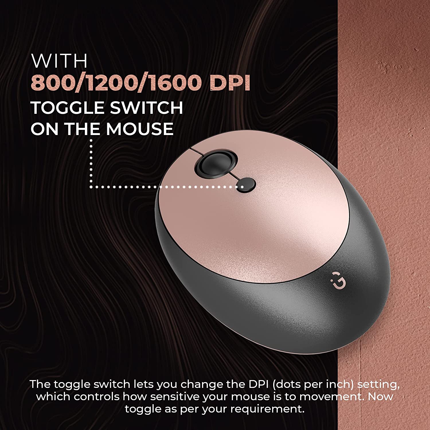 iGear KeyBee Pro Limited Edition Wireless Keyboard & Mouse Combo (104 Keys, 1600 DPI Adjustable, Plug & Play, White)_5