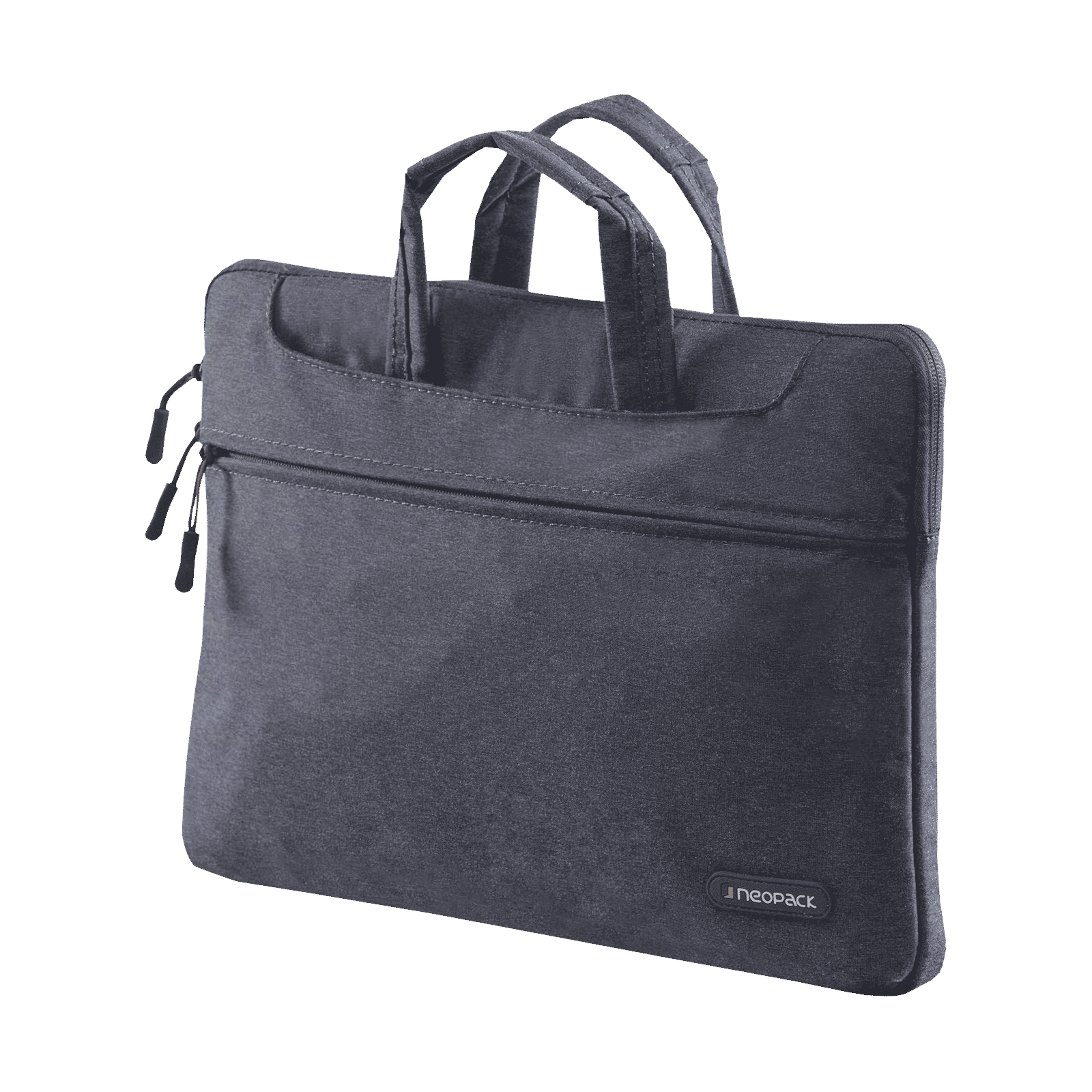 neopack Svelte Nylon, Fabric Laptop Sling Bag for 13.3 & 14.2 Inch Laptop (Lightweight, Navy Blue) neopack Svelte Nylon, Fabric Laptop Sling Bag for 13.3 & 14.2 Inch Laptop (Lightweight, Navy Blue)_3