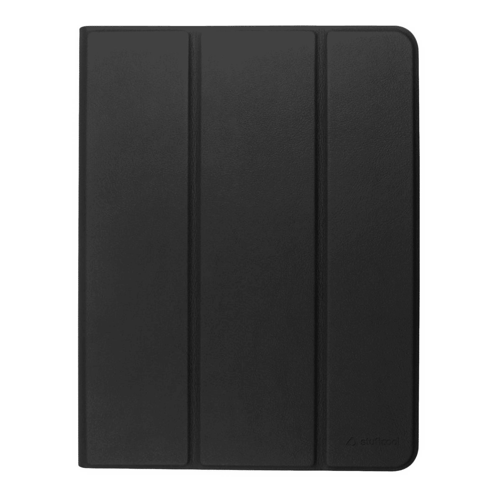 Stuffcool Flex Faux Leather Flip Cover for Apple iPad 10.2 Inch (9th Gen) (Built-in Pencil Holder, Black)_1