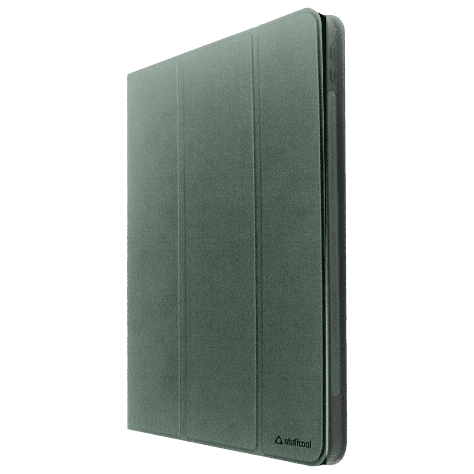 Stuffcool Flex Faux Leather Flip Cover for Apple iPad 10.2 Inch (9th Gen) (Built-in Pencil Holder, Mint Green)_9