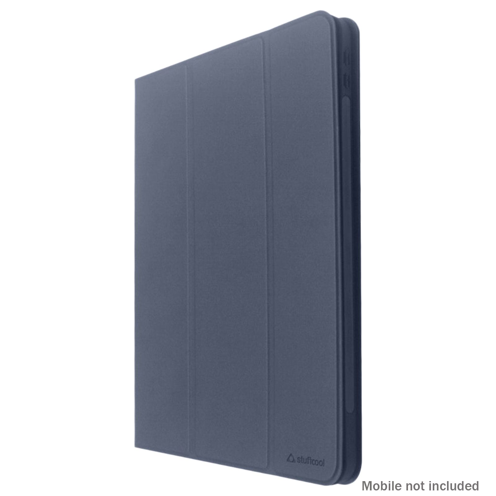 Stuffcool Flex Faux Leather Flip Cover for Apple iPad 10.2 Inch (9th Gen) (Built-in Pencil Holder, Navy)_4