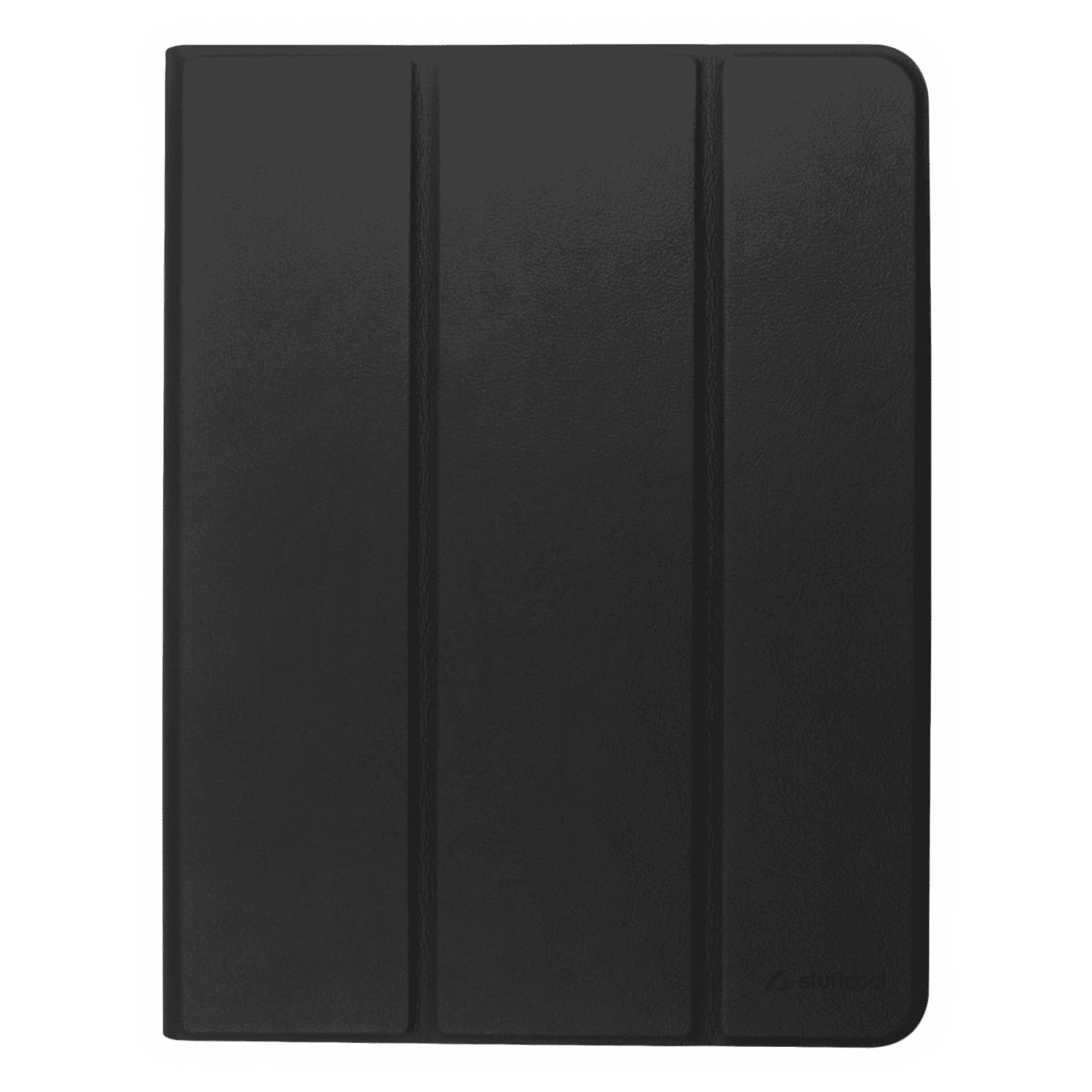 Stuffcool Flex Faux Leather Flip Cover for Apple iPad Mini 8.3 Inch (6th Gen) (Built-in Pencil Holder, Black)_1