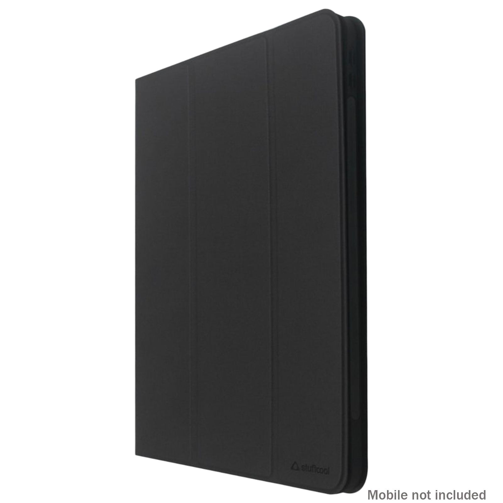 Stuffcool Flex Faux Leather Flip Cover for Apple iPad Mini 8.3 Inch (6th Gen) (Built-in Pencil Holder, Black)_9