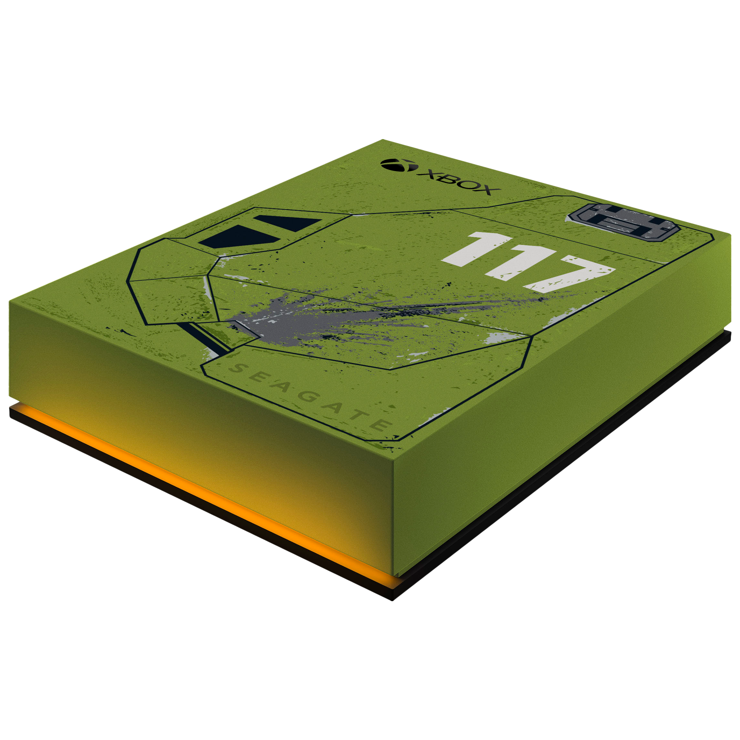 SEAGATE Game Drives Halo SE 5TB USB 3.0 Hard Disk Drive (Built-in Xbox Green LED Lighting, STKX5000400, Black)_3