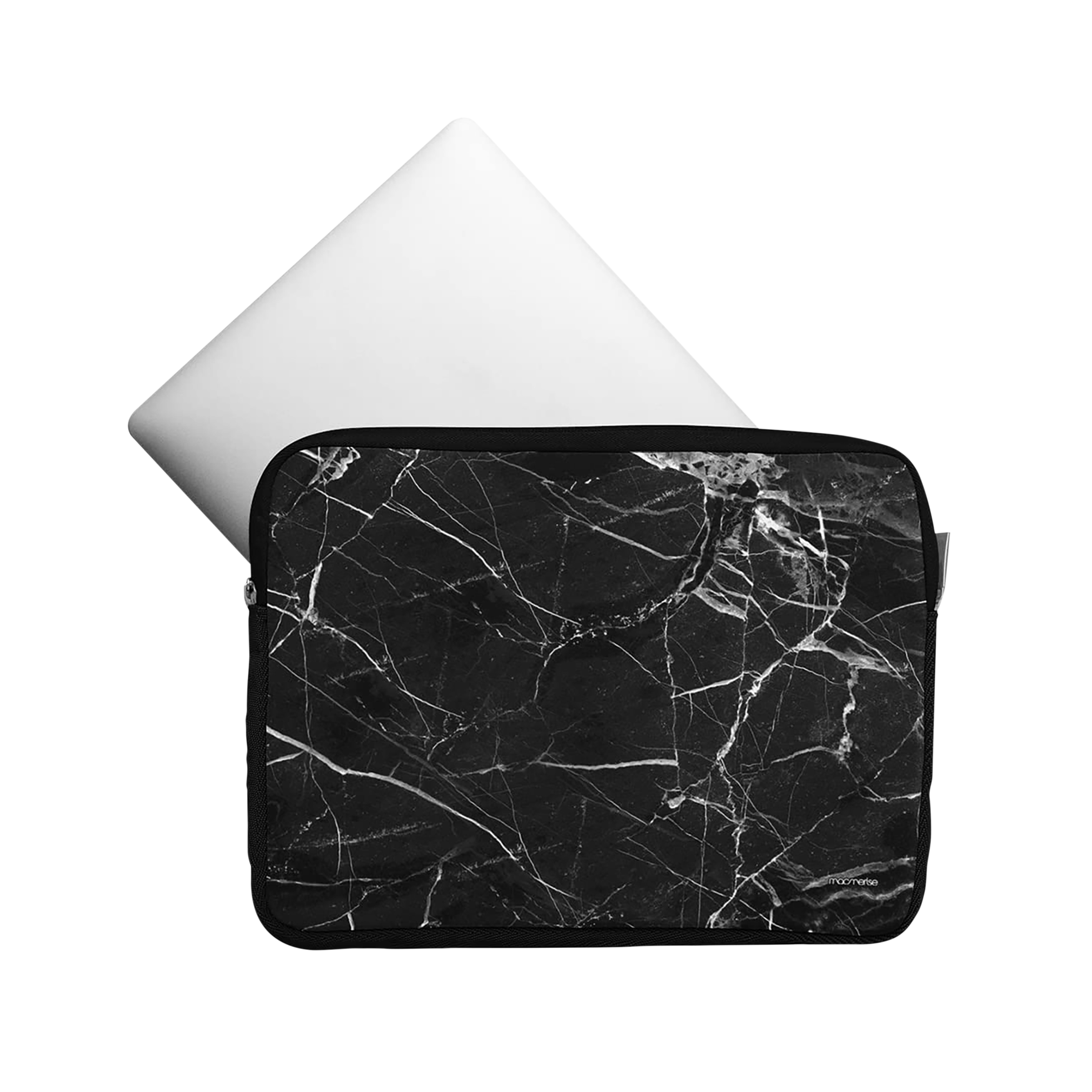 macmerise Marble Neoprene Laptop Sleeve for 15 Inch Laptop (Water Resistant, Noir Belge) macmerise Marble Neoprene Laptop Sleeve for 15 Inch Laptop (Water Resistant, Noir Belge)_6