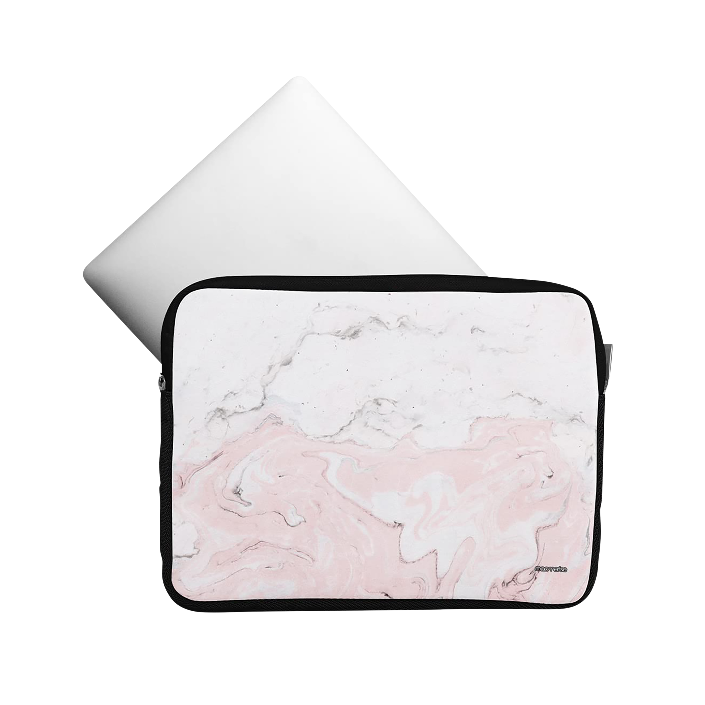 macmerise Marble Neoprene Laptop Sleeve for 15 Inch Laptop (Water Resistant, Rosa Verona)_6
