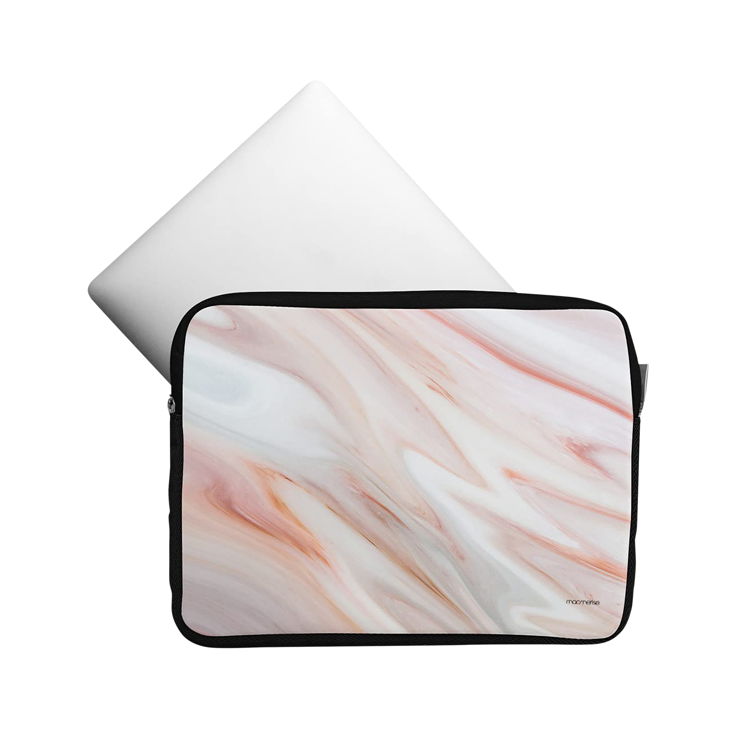 macmerise Marble Neoprene Laptop Sleeve for 15 Inch Laptop (Water Resistant, Rosa Levanto)_6