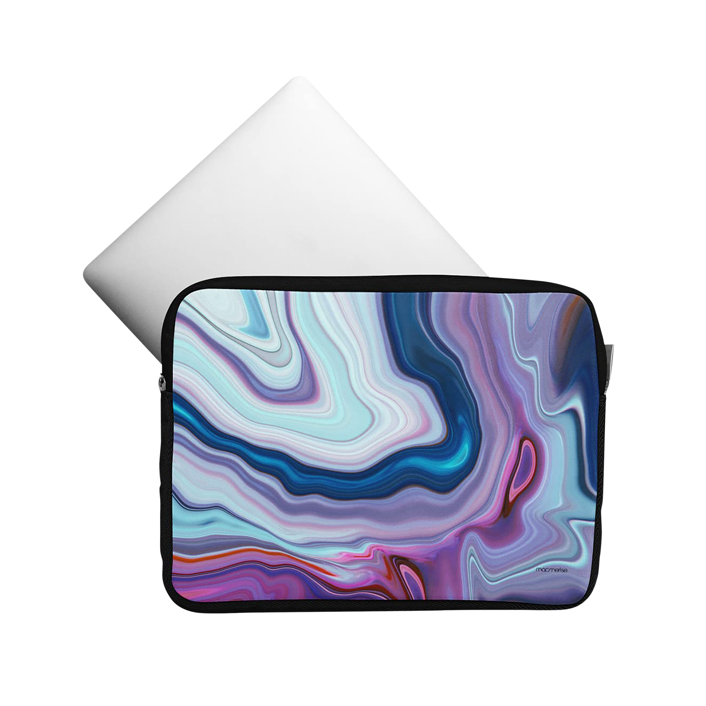 macmerise Liquid Neoprene Laptop Sleeve for 15 Inch Laptop (Water Resistant, Funk Purple)_6