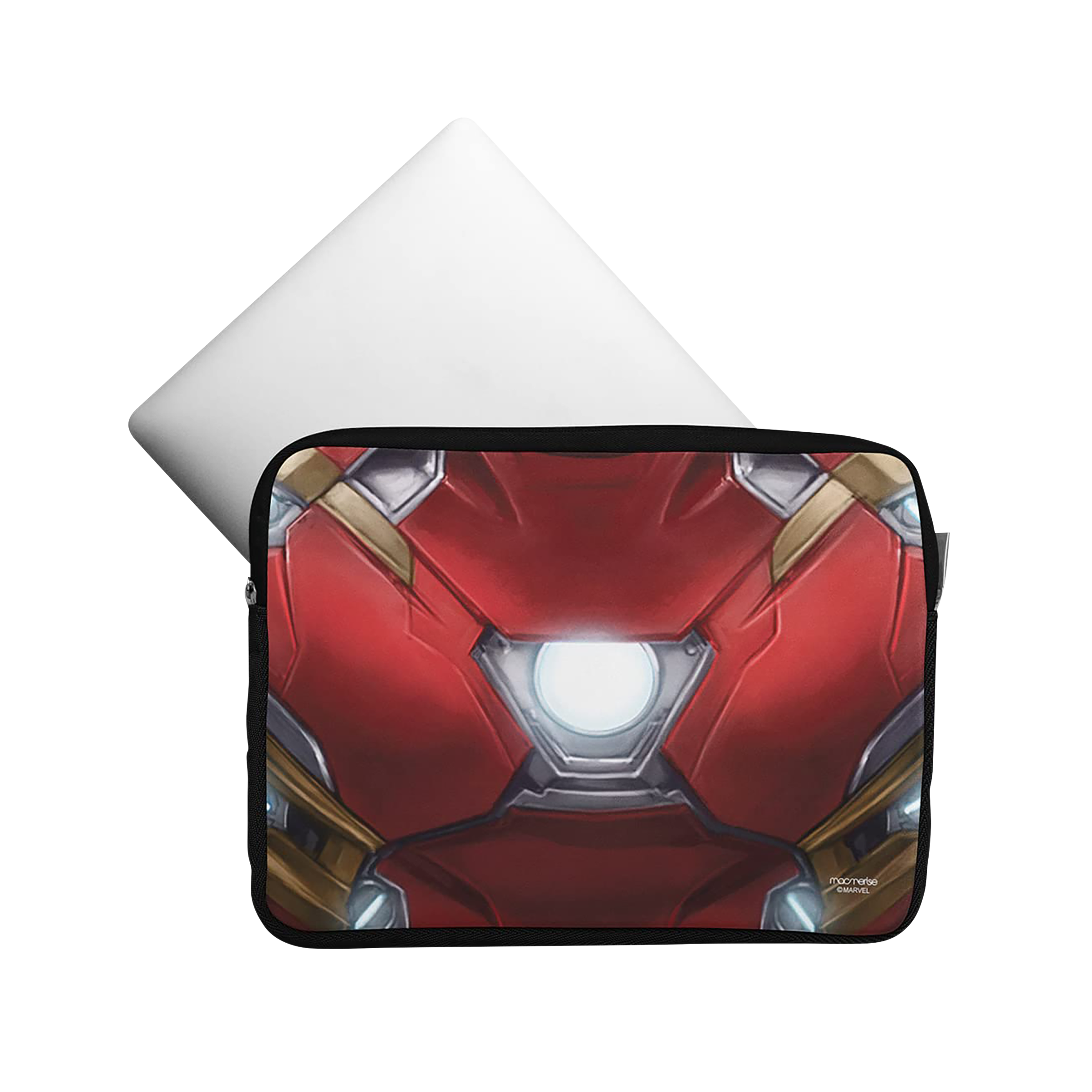 macmerise Suit up Ironman Neoprene Laptop Sleeve for 15 Inch Laptop (Water Resistant, Multi Color) macmerise Suit up Ironman Neoprene Laptop Sleeve for 15 Inch Laptop (Water Resistant, Multi Color)_6