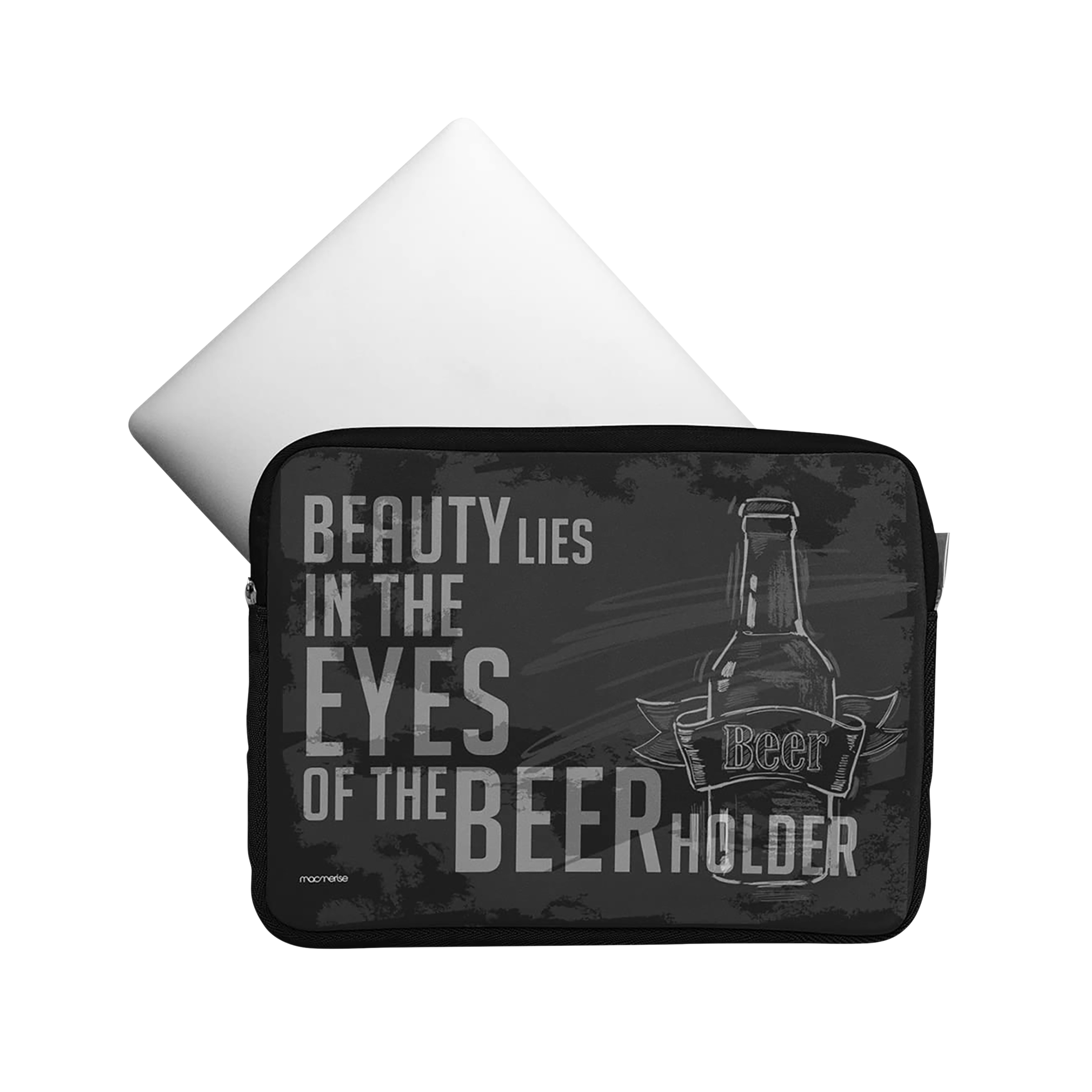 macmerise Beer Holder Neoprene Laptop Sleeve for 15 Inch Laptop (Water Resistant, Multi Color)_5