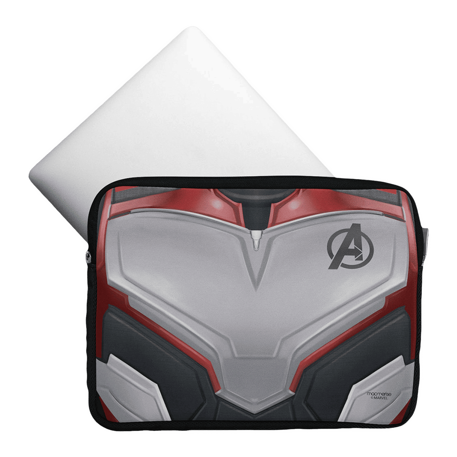 macmerise Avengers Endgame Suit Neoprene Laptop Sleeve for 15 Inch Laptop (Water Resistant, Multi Color)_7