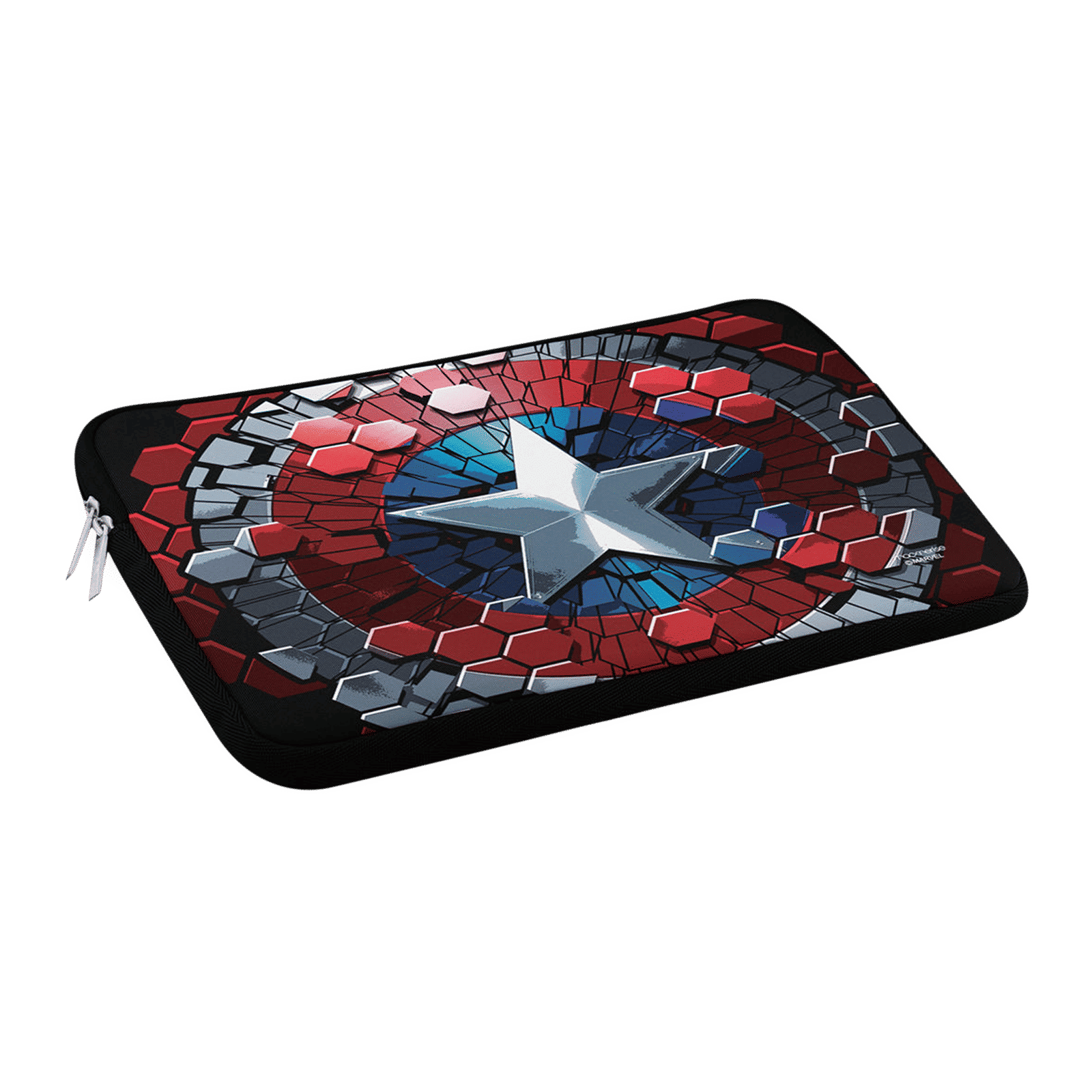 macmerise Hex Shield Neoprene Laptop Sleeve for 15 Inch Laptop (Water Resistant, Multi Color)_1