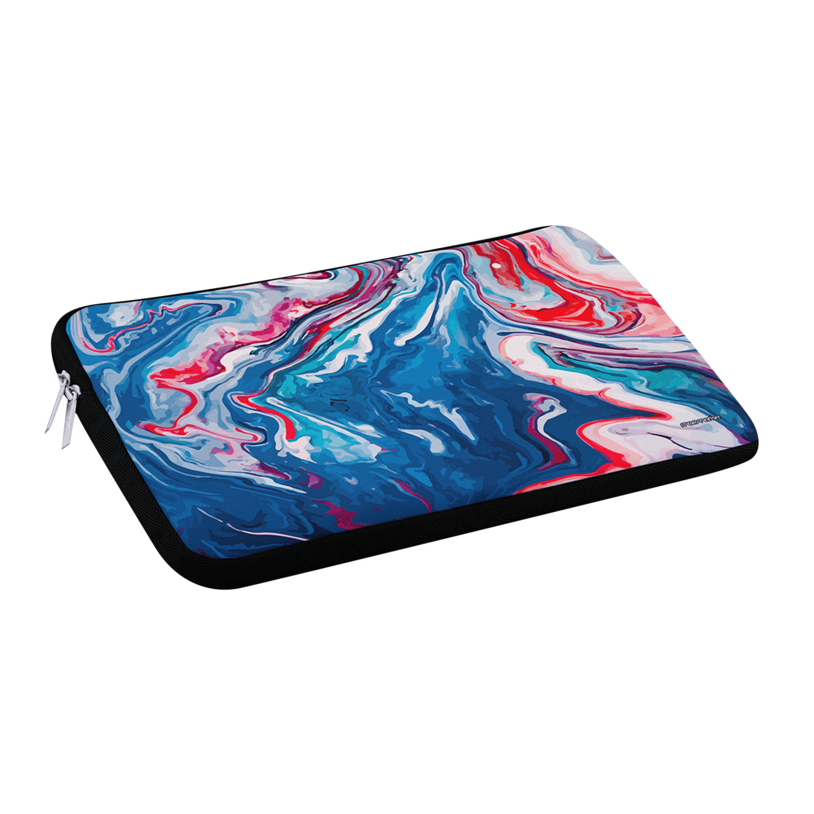 macmerise Liquid Neoprene Laptop Sleeve for 13 Inch Laptop (Water Resistant, Funk Blue)_1