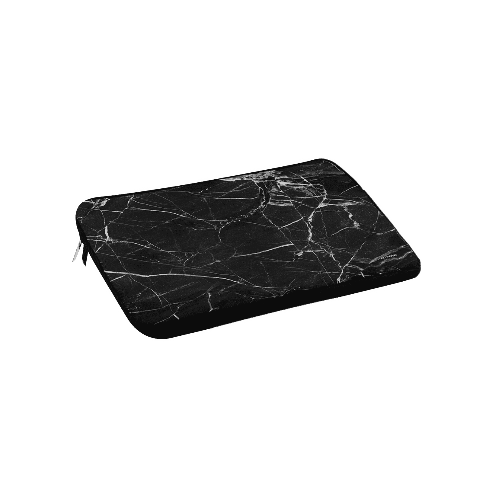 macmerise Marble Neoprene Laptop Sleeve for 13 Inch Laptop (Water Resistant, Noir Belge)_1