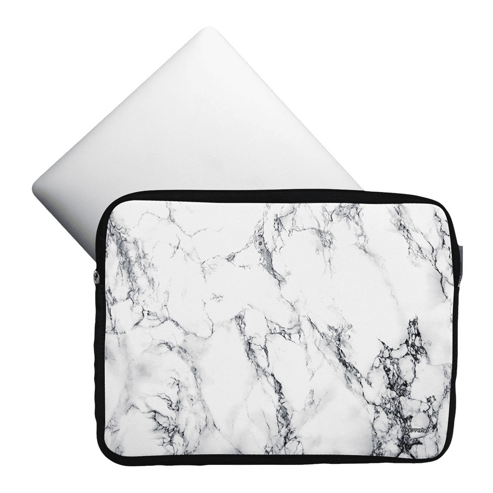 macmerise Marble Neoprene Laptop Sleeve for 13 Inch Laptop (Water Resistant, White Luna) macmerise Marble Neoprene Laptop Sleeve for 13 Inch Laptop (Water Resistant, White Luna)_6