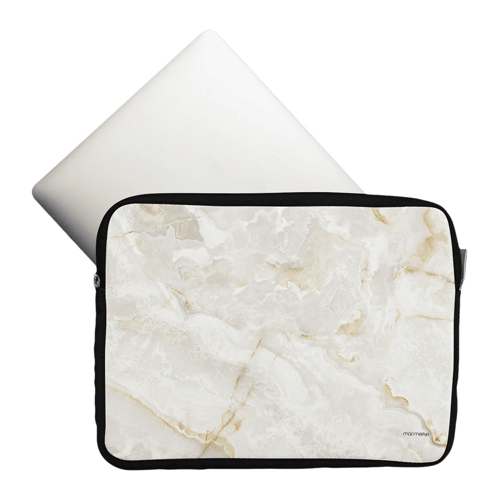 macmerise Marble Neoprene Laptop Sleeve for 13 Inch Laptop (Water Resistant, Creama Marfil) macmerise Marble Neoprene Laptop Sleeve for 13 Inch Laptop (Water Resistant, Creama Marfil)_6