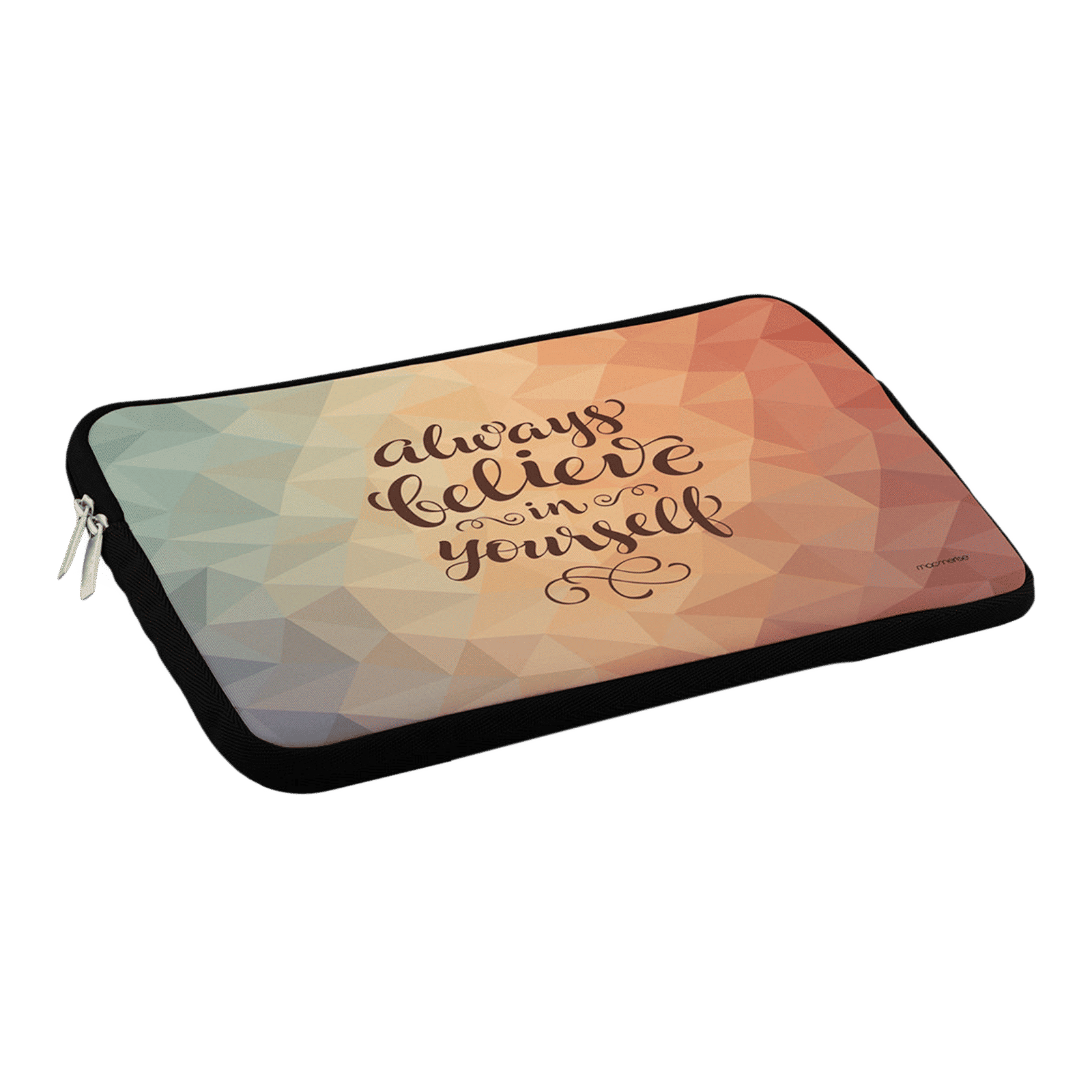 macmerise Believe in yourself Neoprene Laptop Sleeve for 13 Inch Laptop (Water Resistant, Multi Color) macmerise Believe in yourself Neoprene Laptop Sleeve for 13 Inch Laptop (Water Resistant, Multi Color)_1