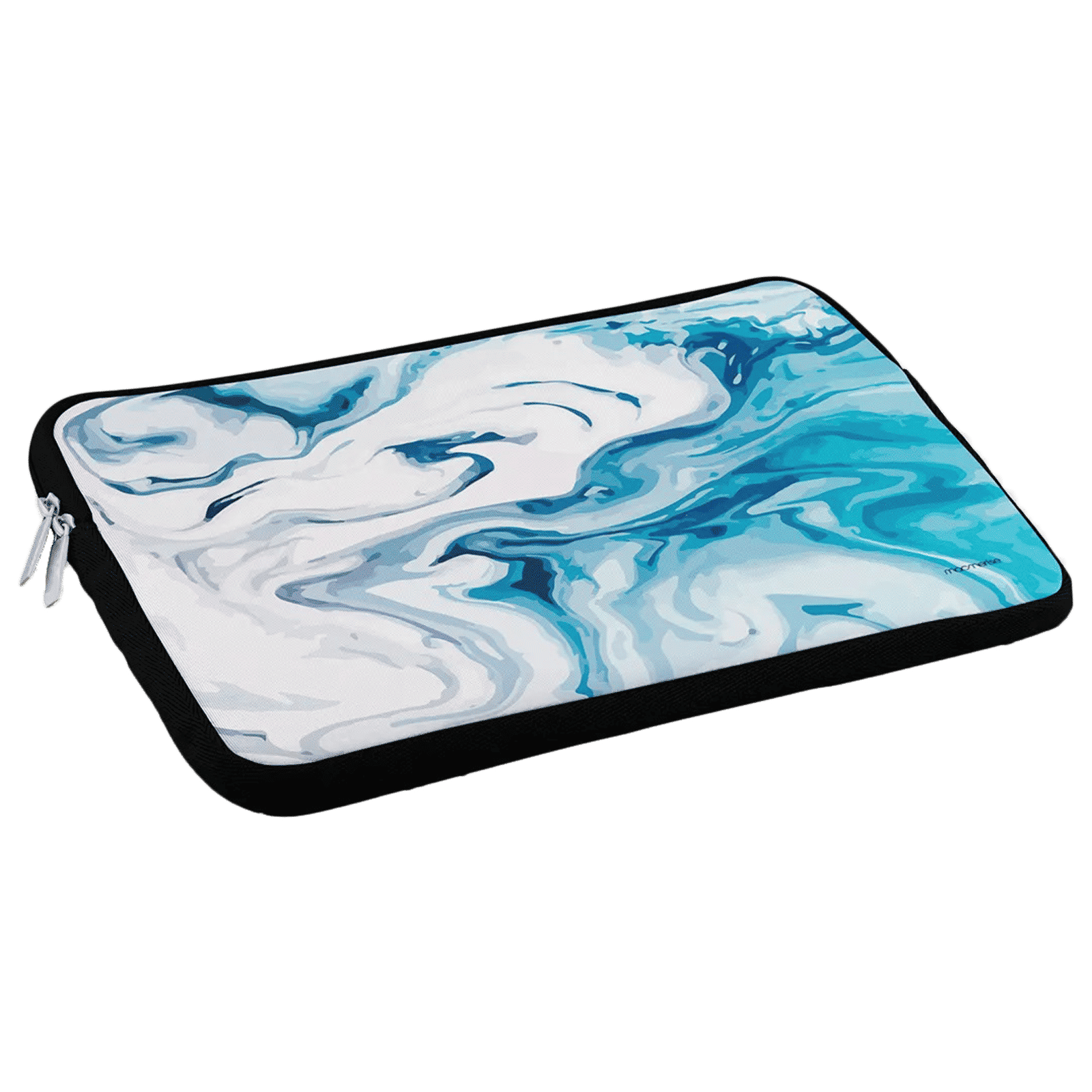 macmerise Liquid Funk Turquoise Neoprene Laptop Sleeve for 13 Inch Laptop (Water Resistant, Multi Color) macmerise Liquid Funk Turquoise Neoprene Laptop Sleeve for 13 Inch Laptop (Water Resistant, Multi Color)_5