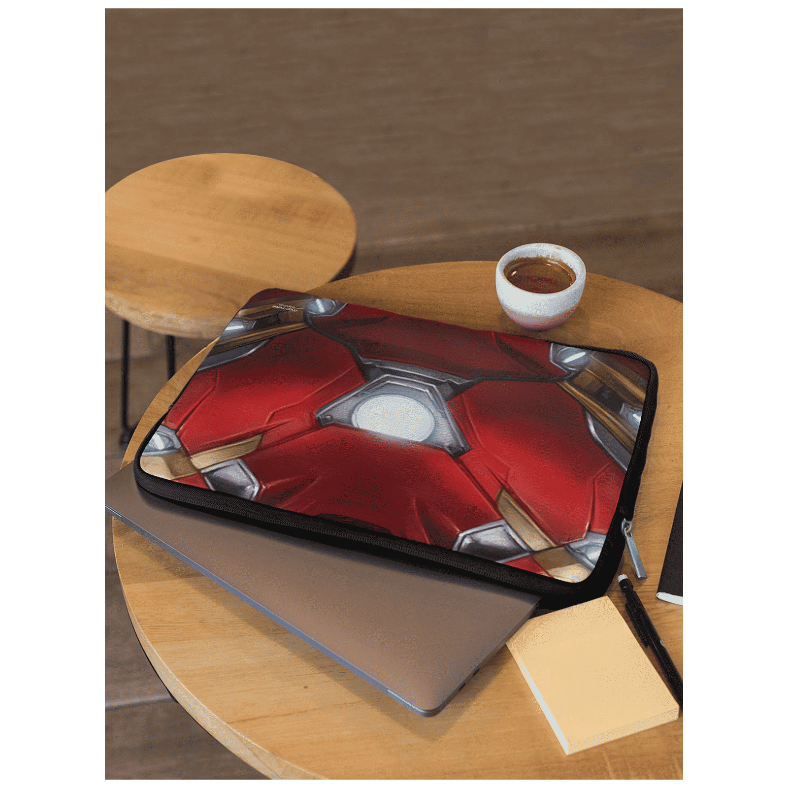 macmerise Suit up Ironman Neoprene Laptop Sleeve for 13 Inch Laptop (Water Resistant, Multi Color) macmerise Suit up Ironman Neoprene Laptop Sleeve for 13 Inch Laptop (Water Resistant, Multi Color)_5
