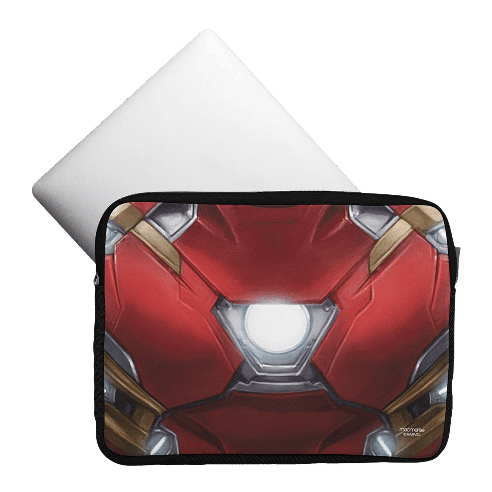 macmerise Suit up Ironman Neoprene Laptop Sleeve for 13 Inch Laptop (Water Resistant, Multi Color) macmerise Suit up Ironman Neoprene Laptop Sleeve for 13 Inch Laptop (Water Resistant, Multi Color)_6