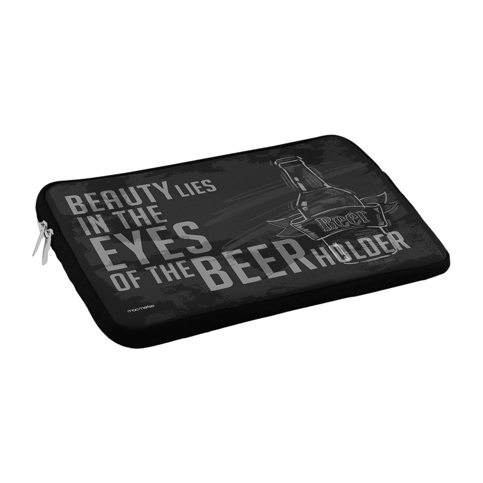 macmerise Beer Holder Neoprene Laptop Sleeve for 13 Inch Laptop (Water Resistant, Multi Color)_1