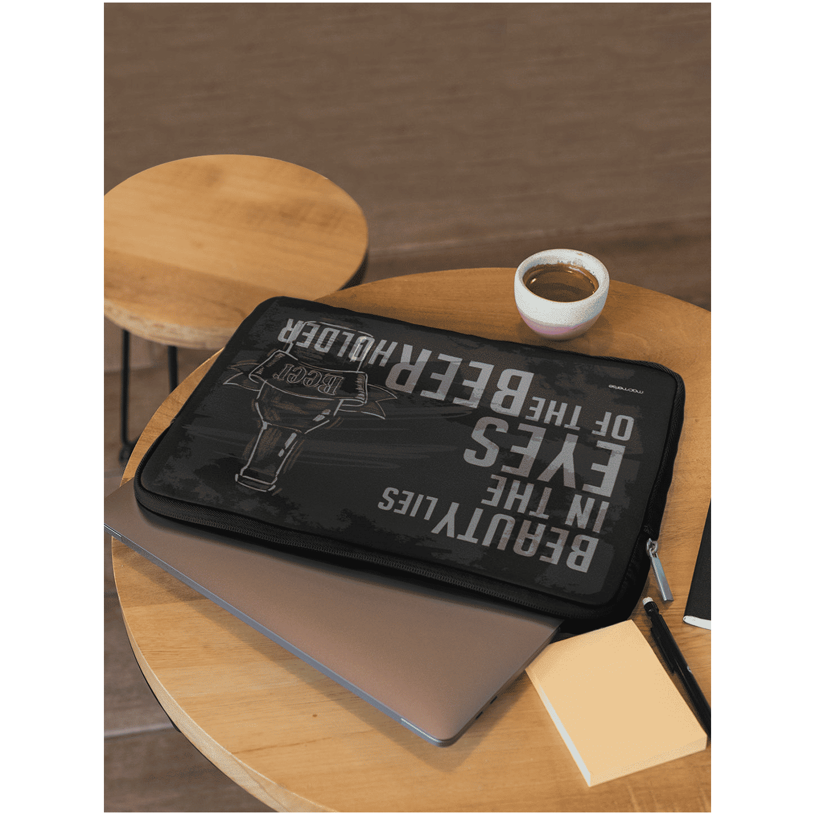 macmerise Beer Holder Neoprene Laptop Sleeve for 13 Inch Laptop (Water Resistant, Multi Color)_6