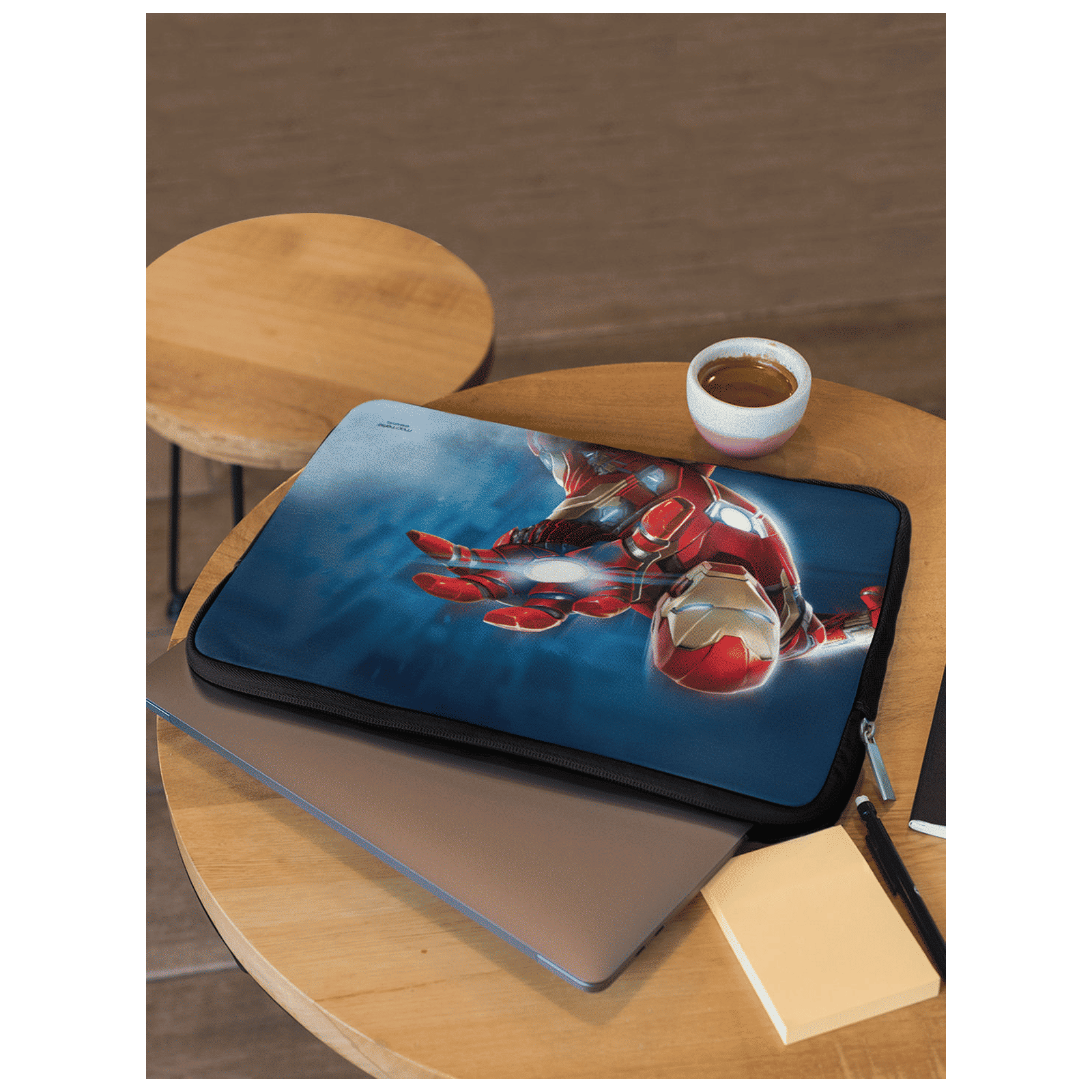 macmerise Mighty Ironman Neoprene Laptop Sleeve for 13 Inch Laptop (Water Resistant, Multi Color) macmerise Mighty Ironman Neoprene Laptop Sleeve for 13 Inch Laptop (Water Resistant, Multi Color)_5