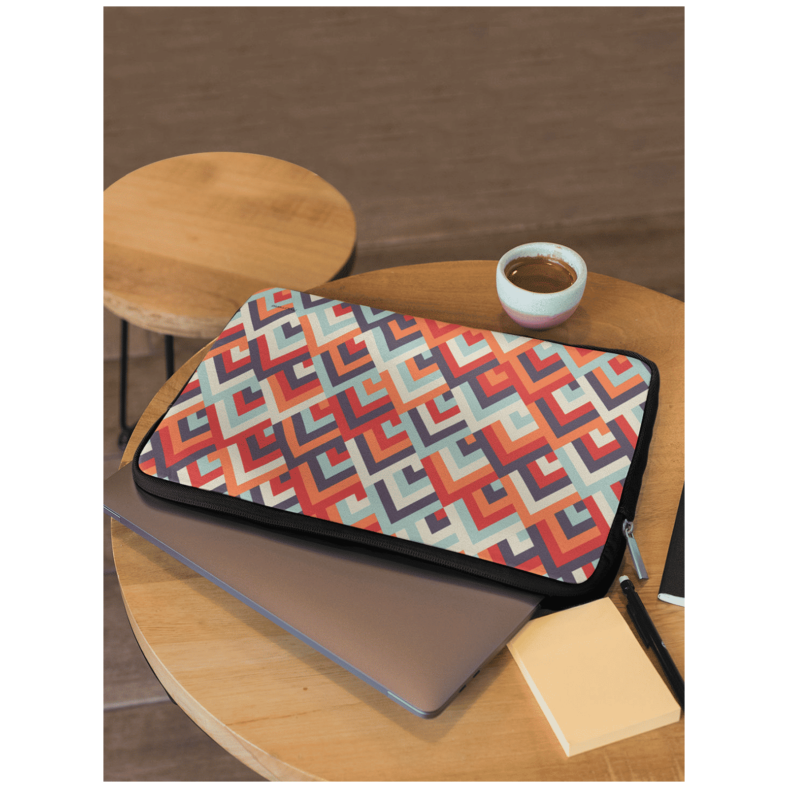 macmerise Symmetric Cheveron Neoprene Laptop Sleeve for 13 Inch Laptop (Water Resistant, Multi Color) macmerise Symmetric Cheveron Neoprene Laptop Sleeve for 13 Inch Laptop (Water Resistant, Multi Color)_6