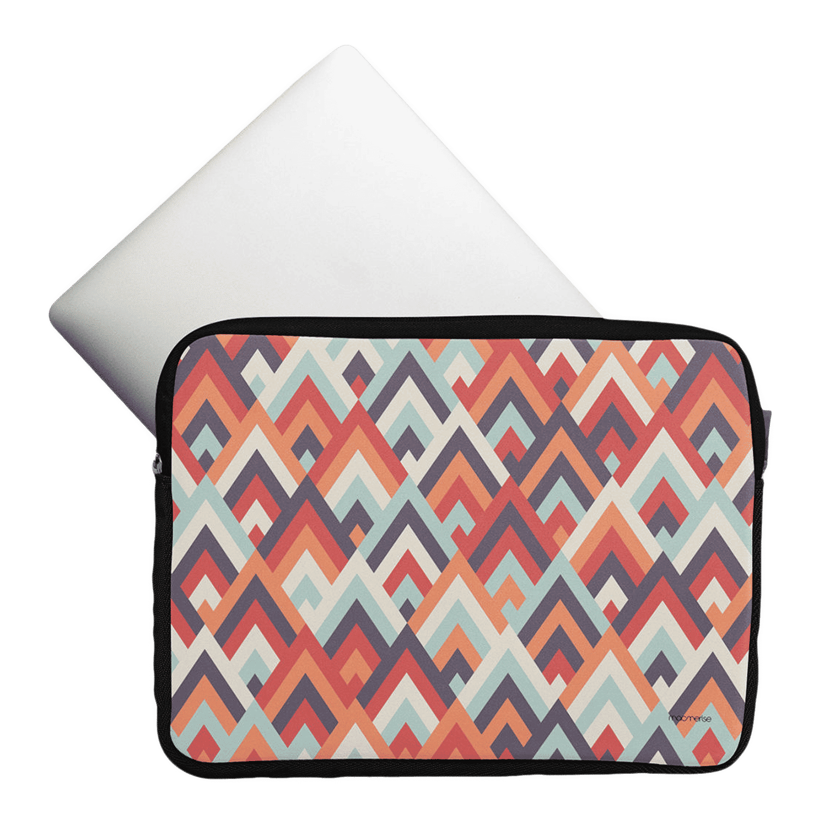 macmerise Symmetric Cheveron Neoprene Laptop Sleeve for 13 Inch Laptop (Water Resistant, Multi Color) macmerise Symmetric Cheveron Neoprene Laptop Sleeve for 13 Inch Laptop (Water Resistant, Multi Color)_7