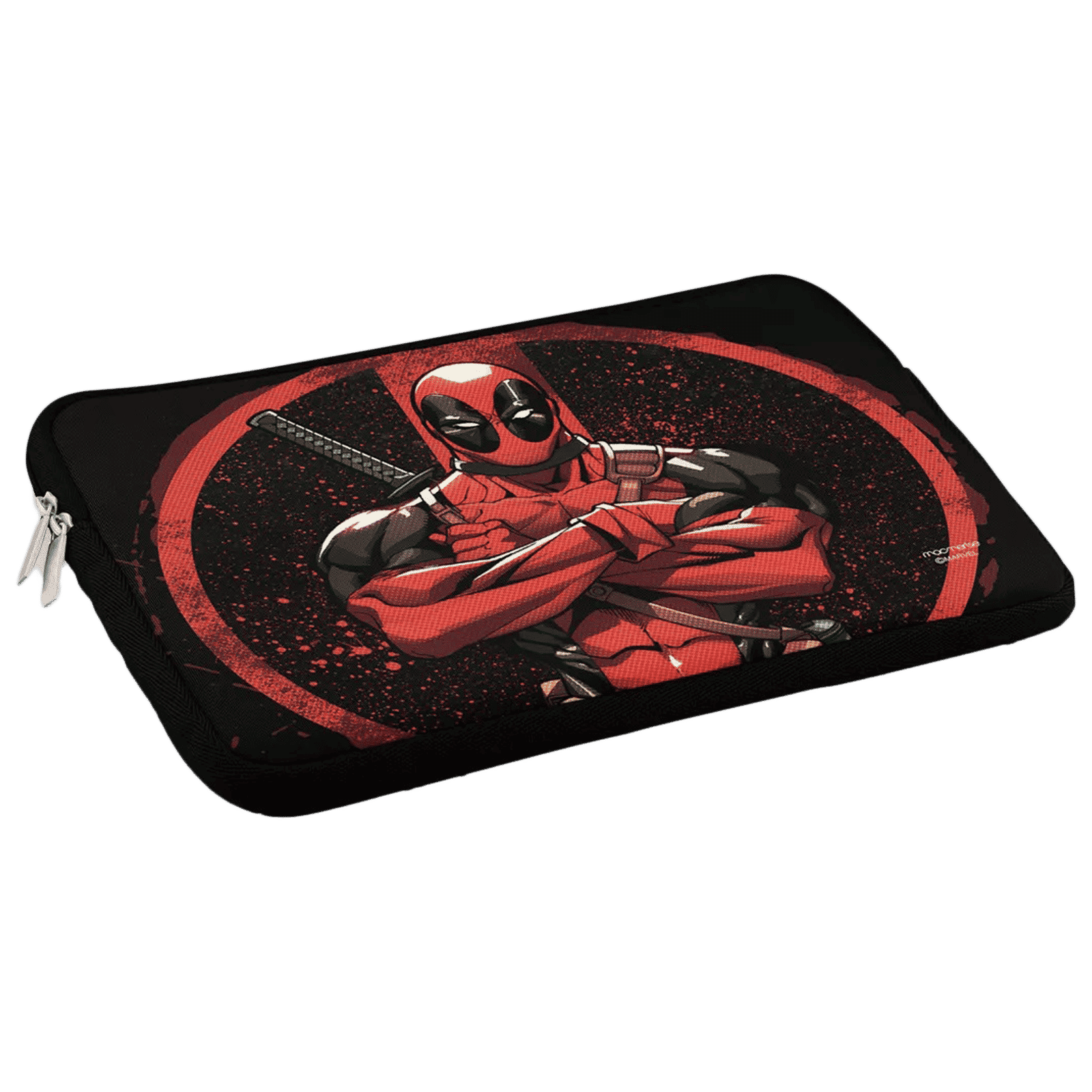 macmerise Deadpool Stance Neoprene Laptop Sleeve for 13 Inch Laptop (Water Resistant, Multi Color) macmerise Deadpool Stance Neoprene Laptop Sleeve for 13 Inch Laptop (Water Resistant, Multi Color)_5