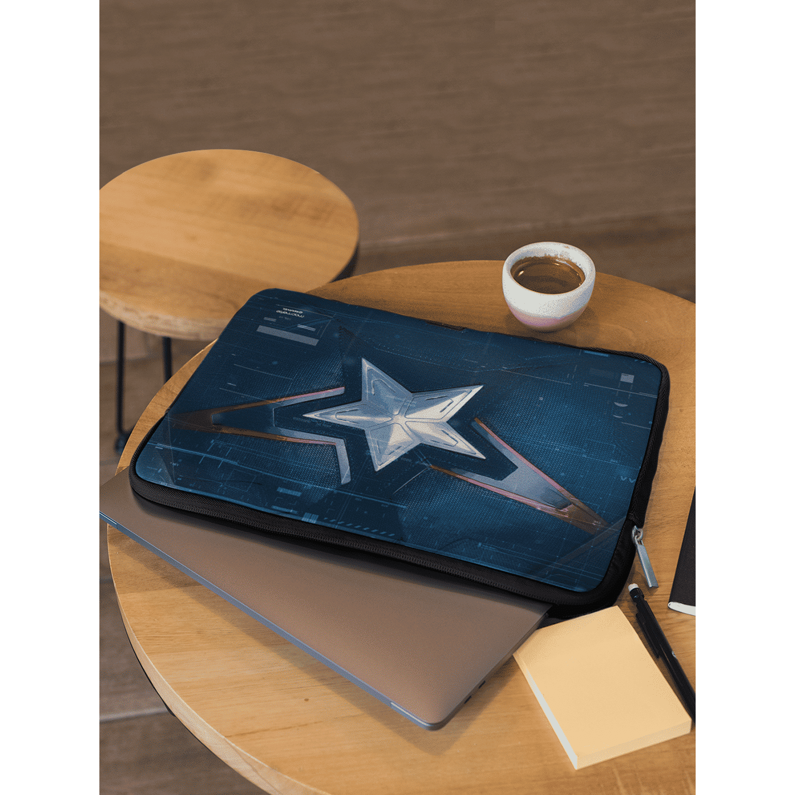 macmerise Suit up Captain Neoprene Laptop Sleeve for 13 Inch Laptop (Water Resistant, Multi Color) macmerise Suit up Captain Neoprene Laptop Sleeve for 13 Inch Laptop (Water Resistant, Multi Color)_6