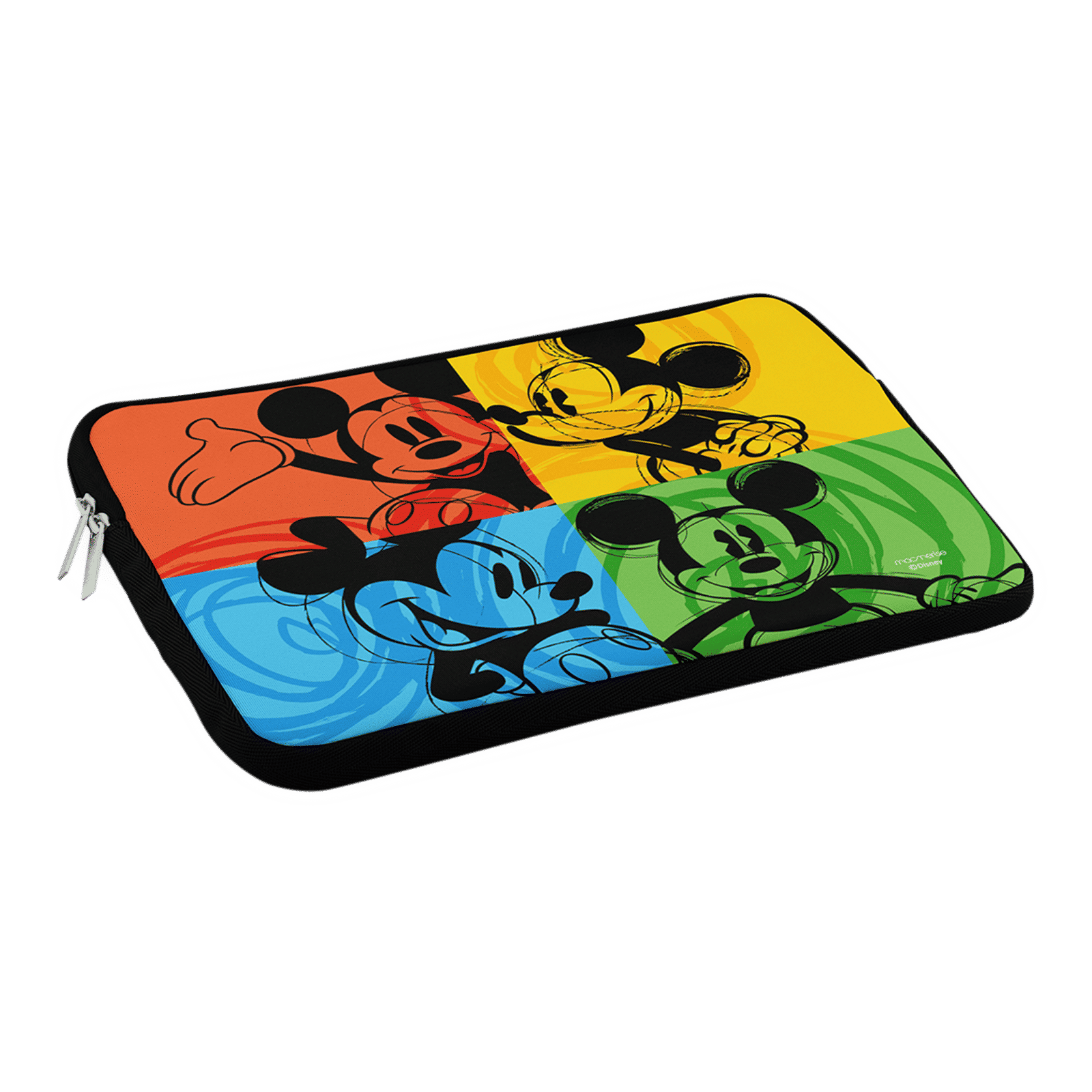 macmerise Shades of Mickey Neoprene Laptop Sleeve for 13 Inch Laptop (Water Resistant, Multi Color)_1