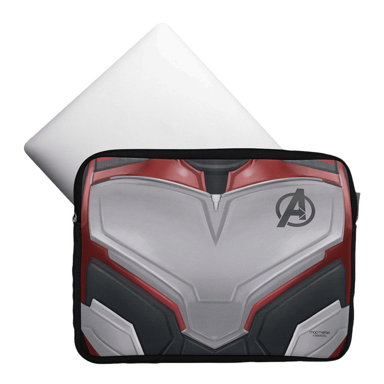 macmerise Avengers Endgame Suit Neoprene Laptop Sleeve for 13 Inch Laptop (Water Resistant, Multi Color)_6