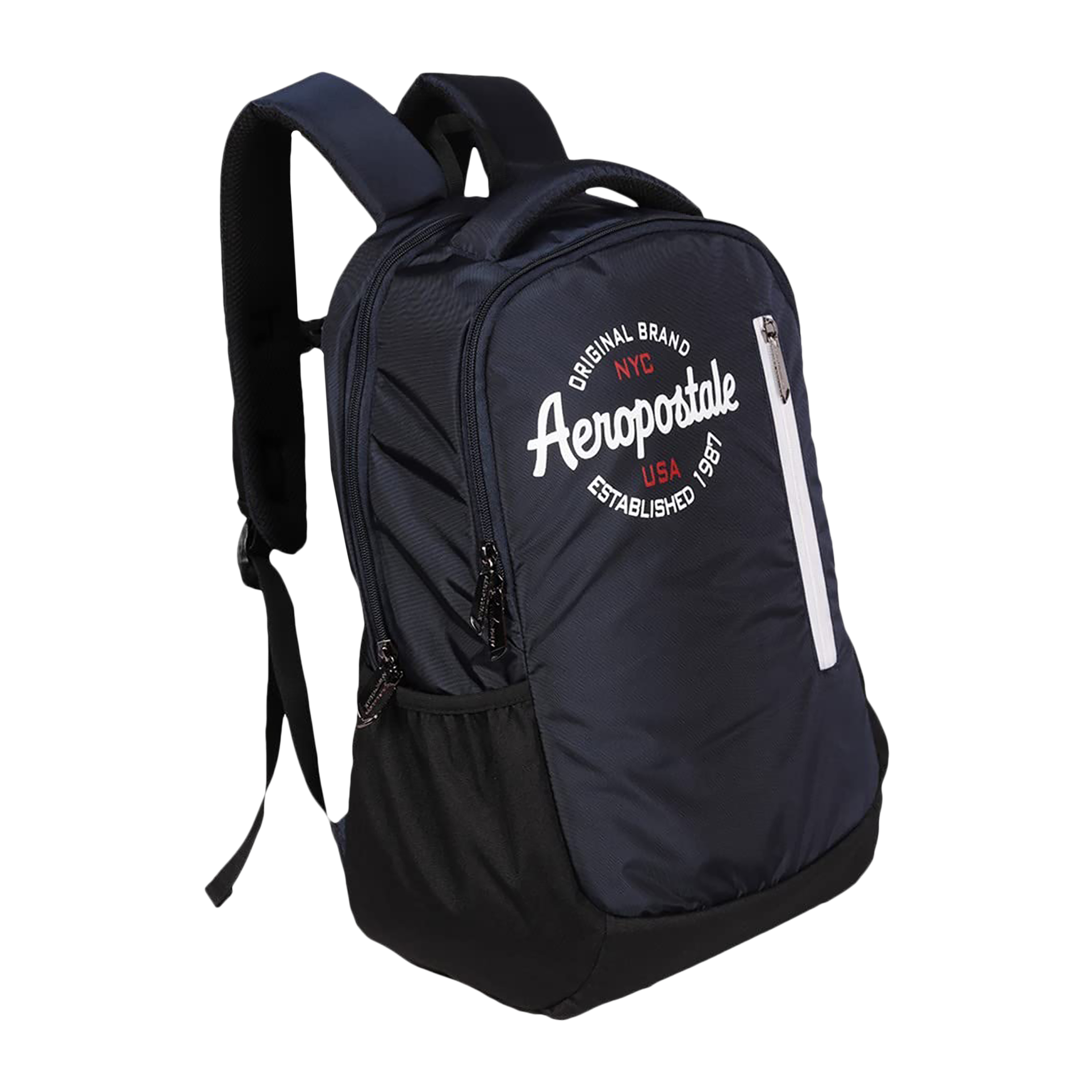 AEROPOSTALE Adventure Polyester Laptop Backpack(30 L, Waterproof, Black)_7