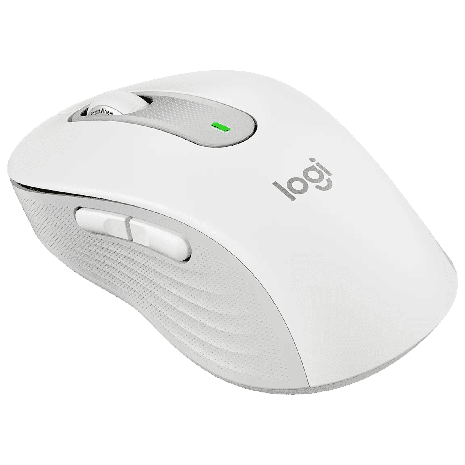logitech Signature M650 Wireless Optical Performance Mouse with Customizable Buttons (4000 DPI Adjustable, Multi Device Connectivity, Off White)_4