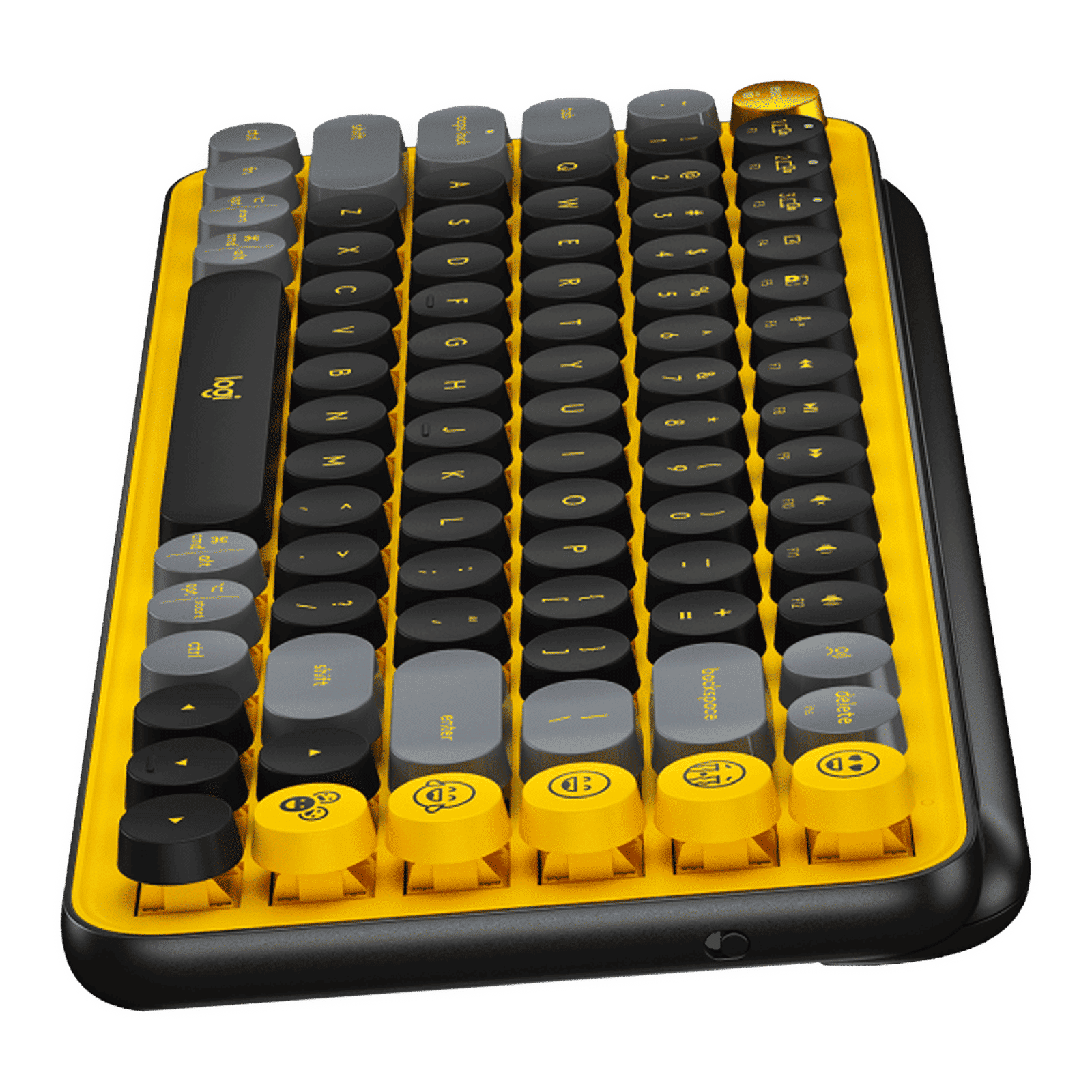 logitech POP Keys Bluetooth 5.1 Wireless Keyboard with Multi Device Connectivity (50 Million Keystrokes, Blast)_9