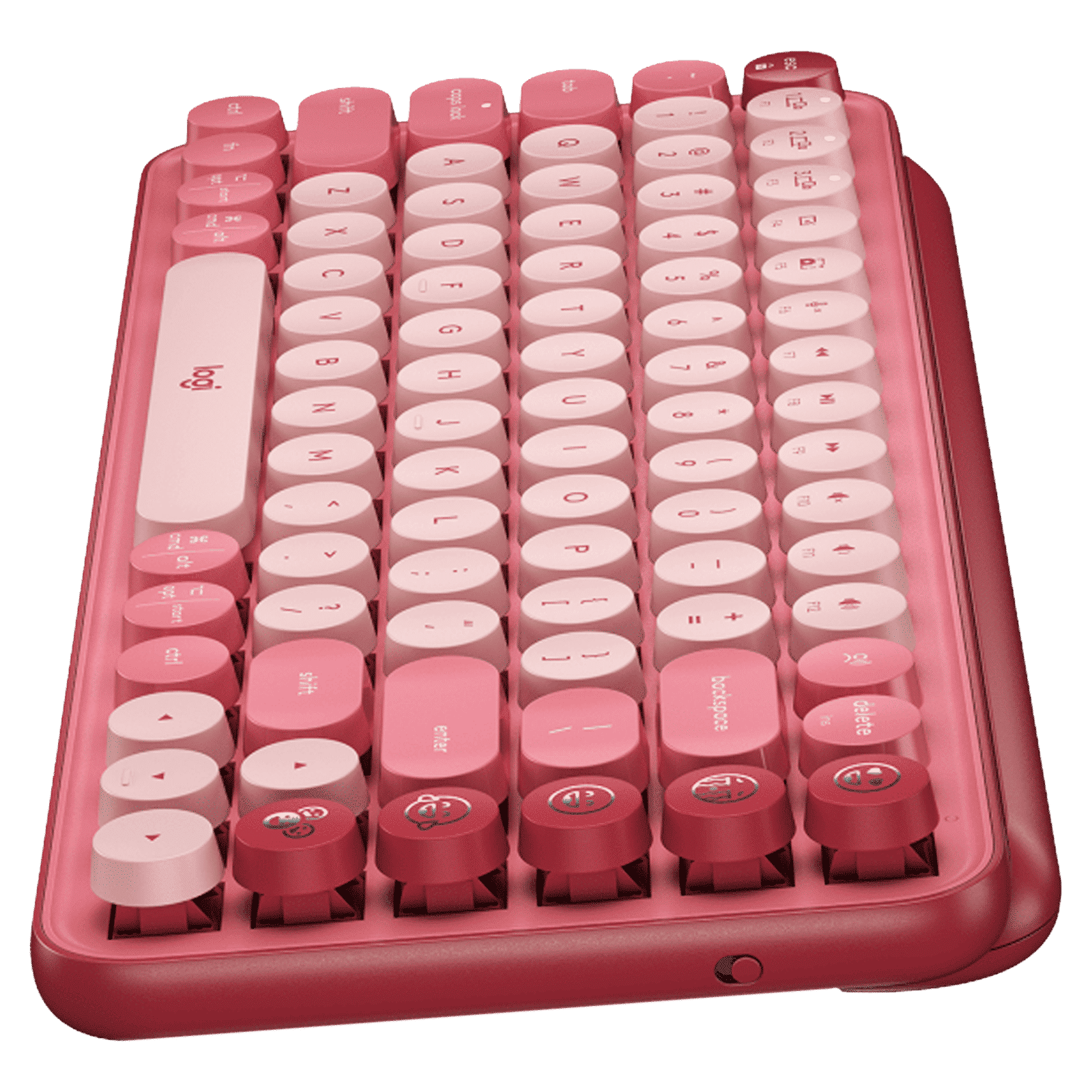 logitech POP Keys Bluetooth 5.1 Wireless Keyboard with Multi Device Connectivity (50 Million Keystrokes, Heartbreaker)_14