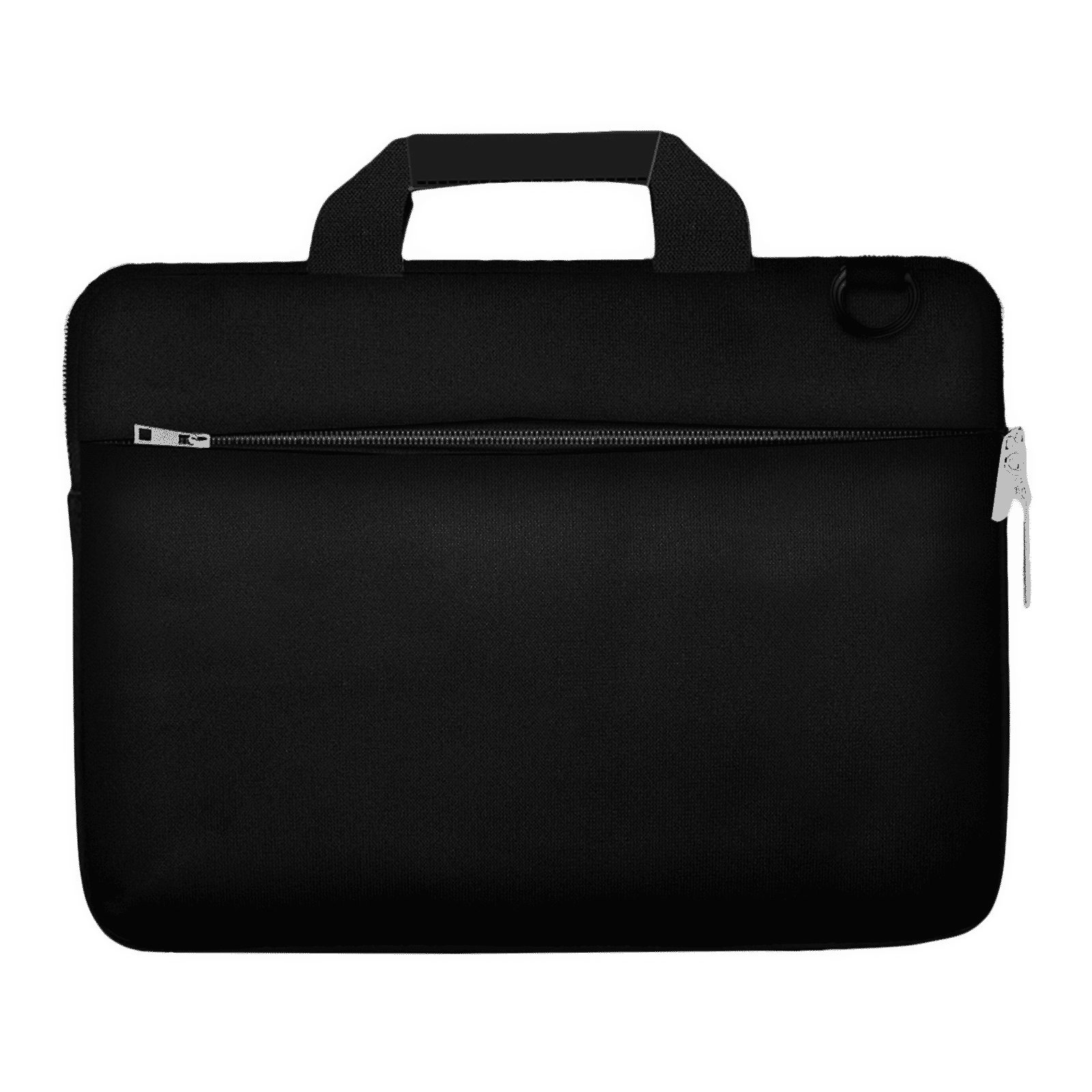 GRIPP Hugo Polyurethane, Nylon, Velvet Laptop Sling Bag for 13.3 & 14 Inch Laptop (Water Repellent, Black)_10