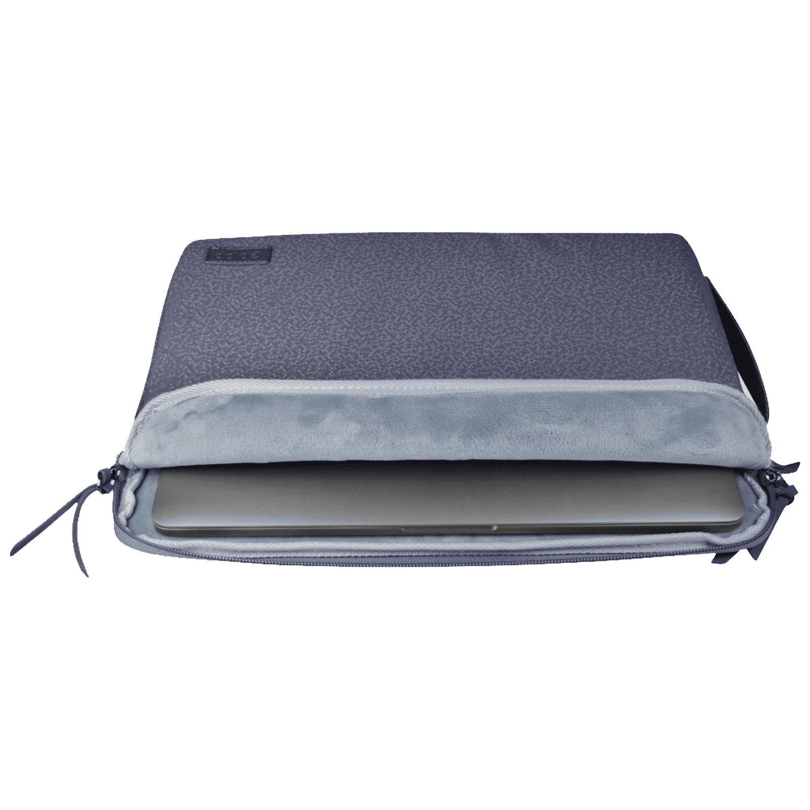 GRIPP Cello Slim Fabric, TPU Laptop Sleeve for 13.3 & 14 Inch Laptop (Water Repellent, Grey) GRIPP Cello Slim Fabric, TPU Laptop Sleeve for 13.3 & 14 Inch Laptop (Water Repellent, Grey)_4