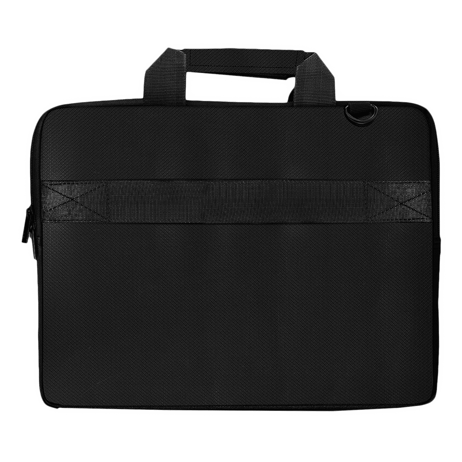 GRIPP Croc Compact Nylon Laptop Sling Bag for 13.3 & 14 Inch Laptop (Water Repellent, Black)_8