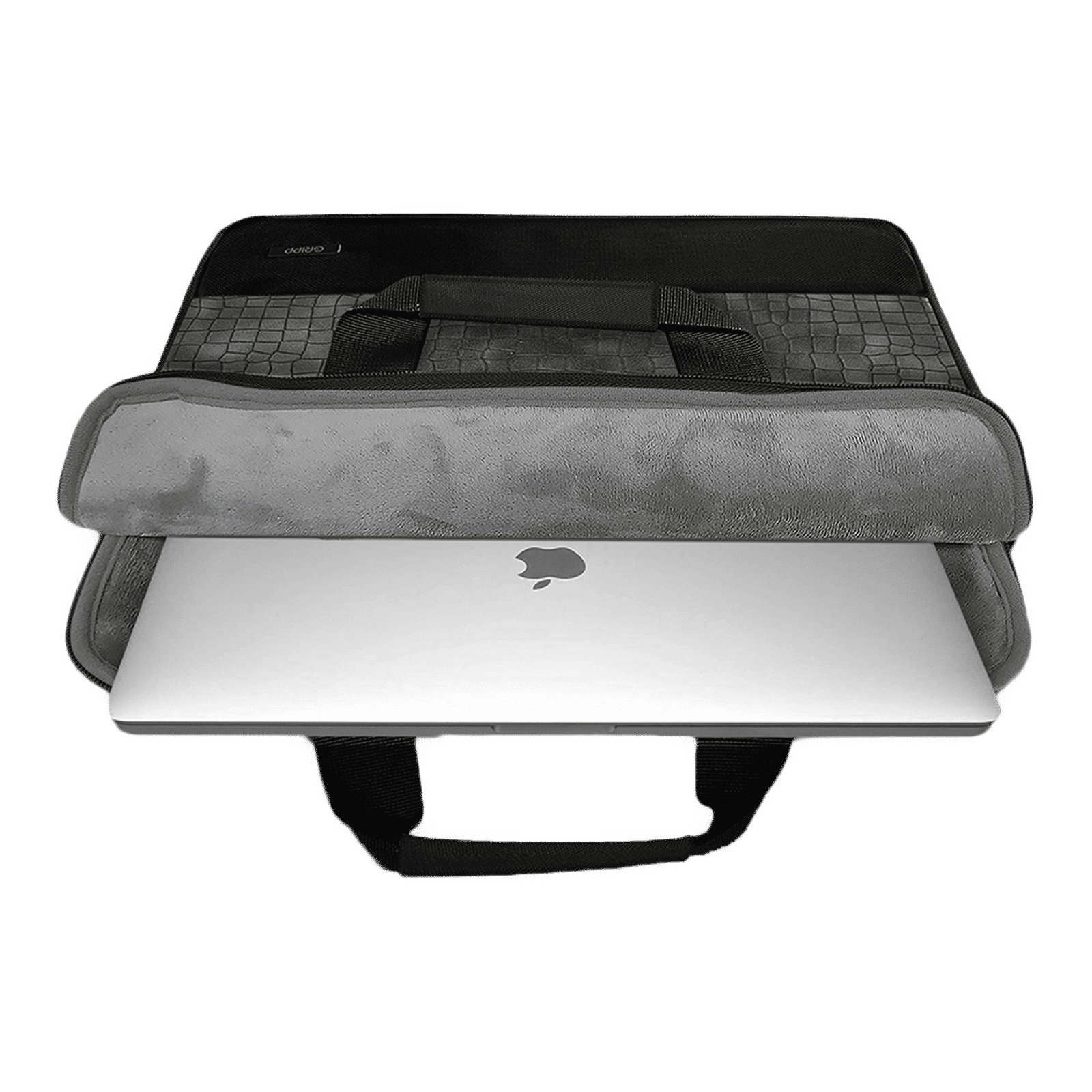 GRIPP Croc Compact Nylon Laptop Sling Bag for 13.3 & 14 Inch Laptop (Water Repellent, Green)_4