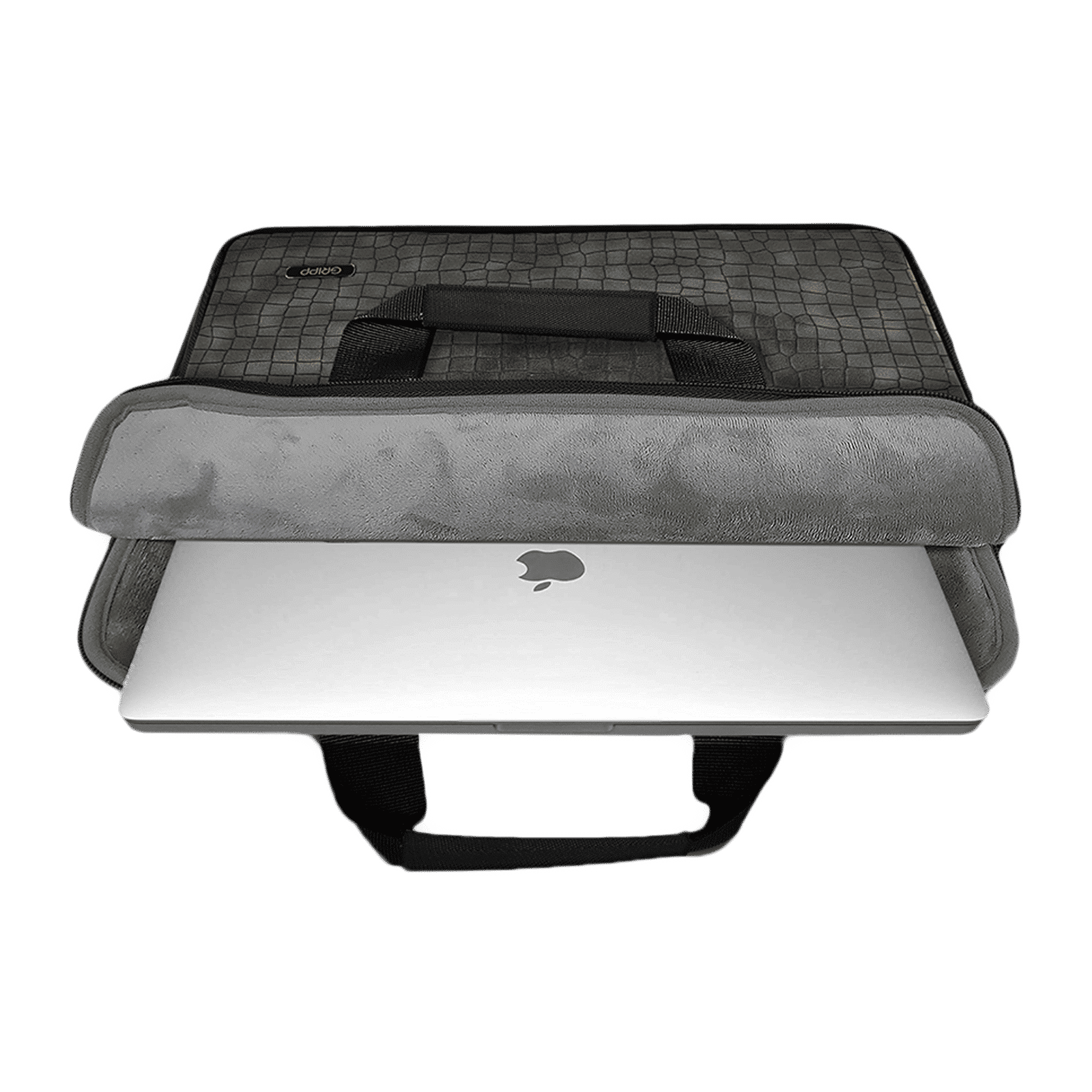 GRIPP Croc Compact Fleet Nylon Laptop Sling Bag for 13.3 & 14 Inch Laptop (Water Repellent, Green)_4