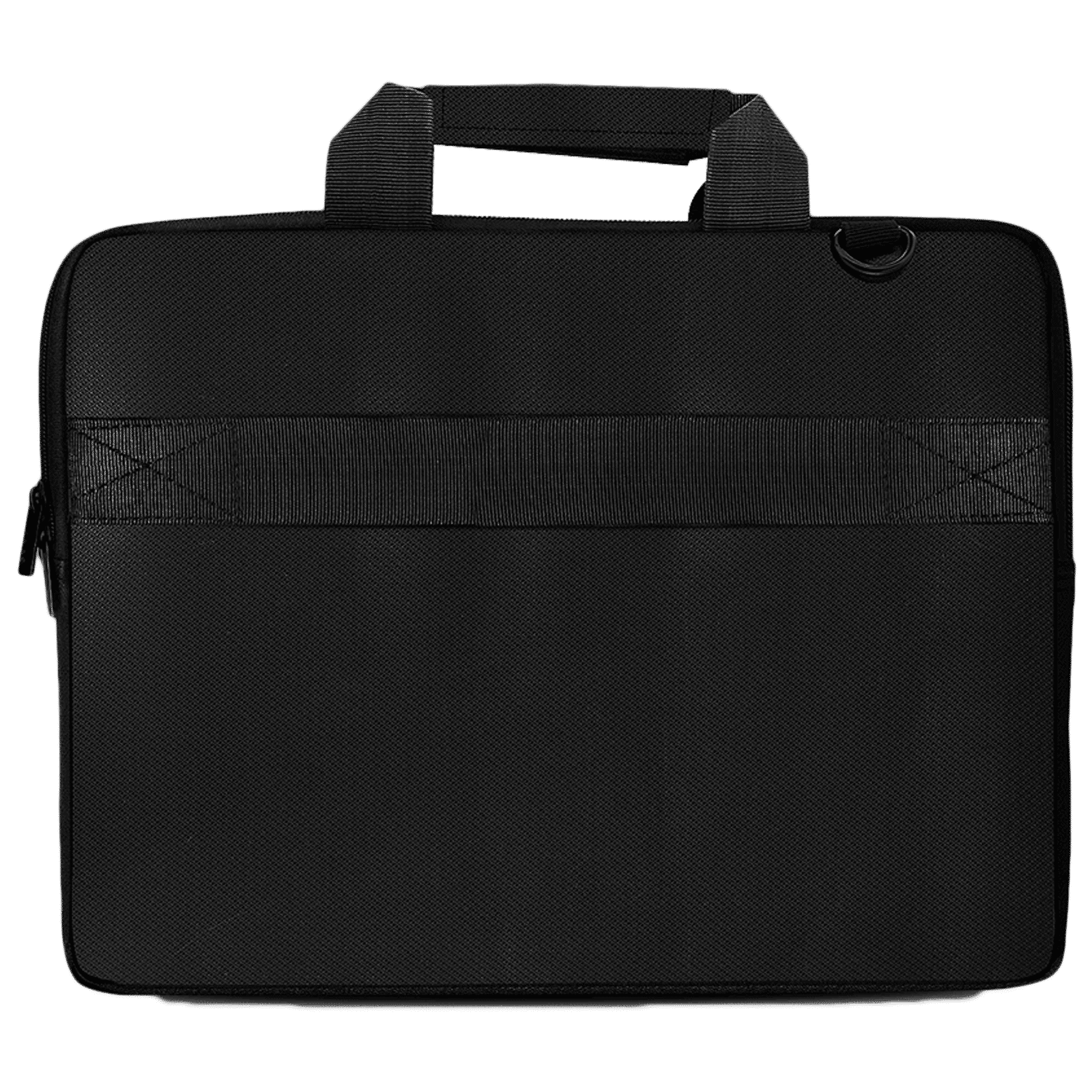 GRIPP Croc Compact Fleet Nylon Laptop Sling Bag for 13.3 & 14 Inch Laptop (Water Repellent, Black)_5