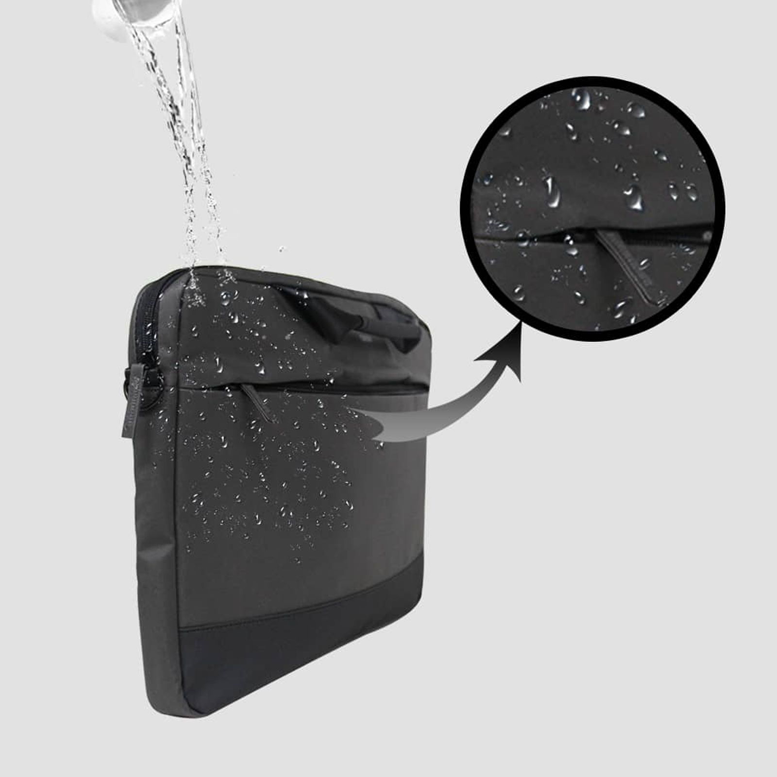 GRIPP Urban Edge PU Leather Laptop Sling Bag for 15.6 & 16 Inch Laptop (Luggage Handle Strap, Camel)_6