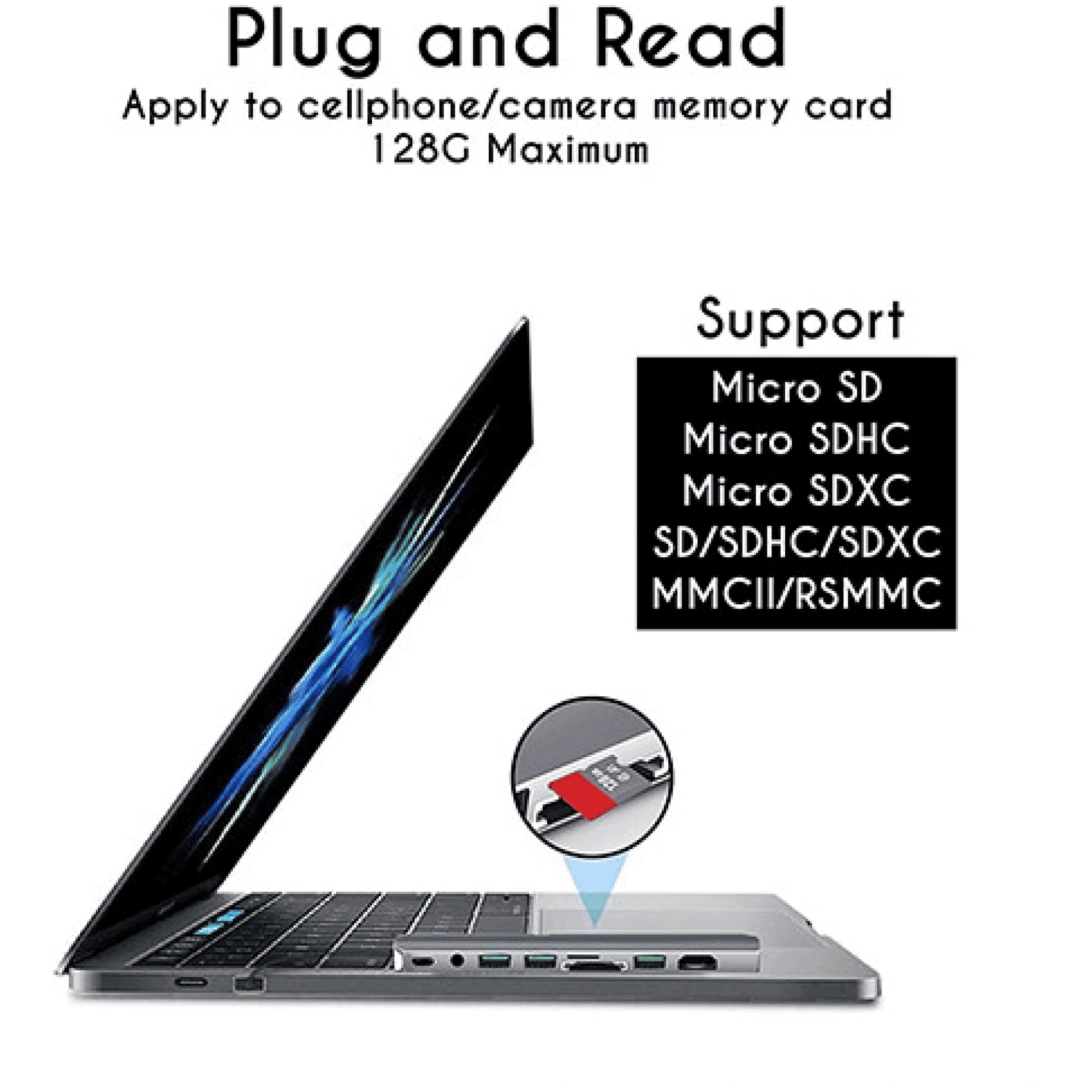 POWERUP 9-in-1 USB Type C to USB 2.0 Type A, USB Type C, 3.5mm Stereo, USB 3.0 Type A, SD Card Slot, TF Card, HDMI, LAN Port Multi-Port Adapter (Built-in Multi Protection, Space Grey)_6