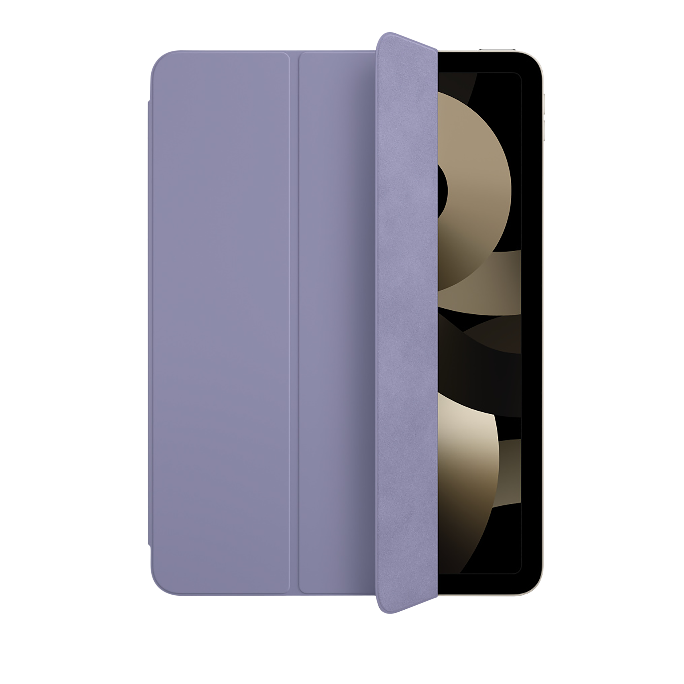 Apple Smart Polyurethane Folio Case for Apple iPad Air (4th & 5th Gen) 10.9 Inch (Automatically Wakes, English Lavender)_2