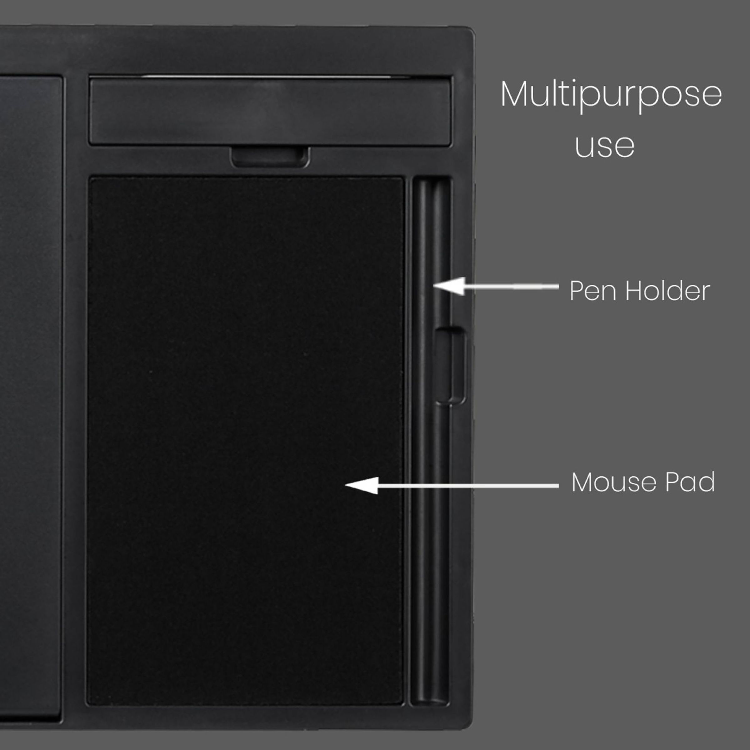 PORTRONICS My Buddy G Laptop Stand For Laptop & Mobile (Anti-Skid Design, POR 1365, Black)_6