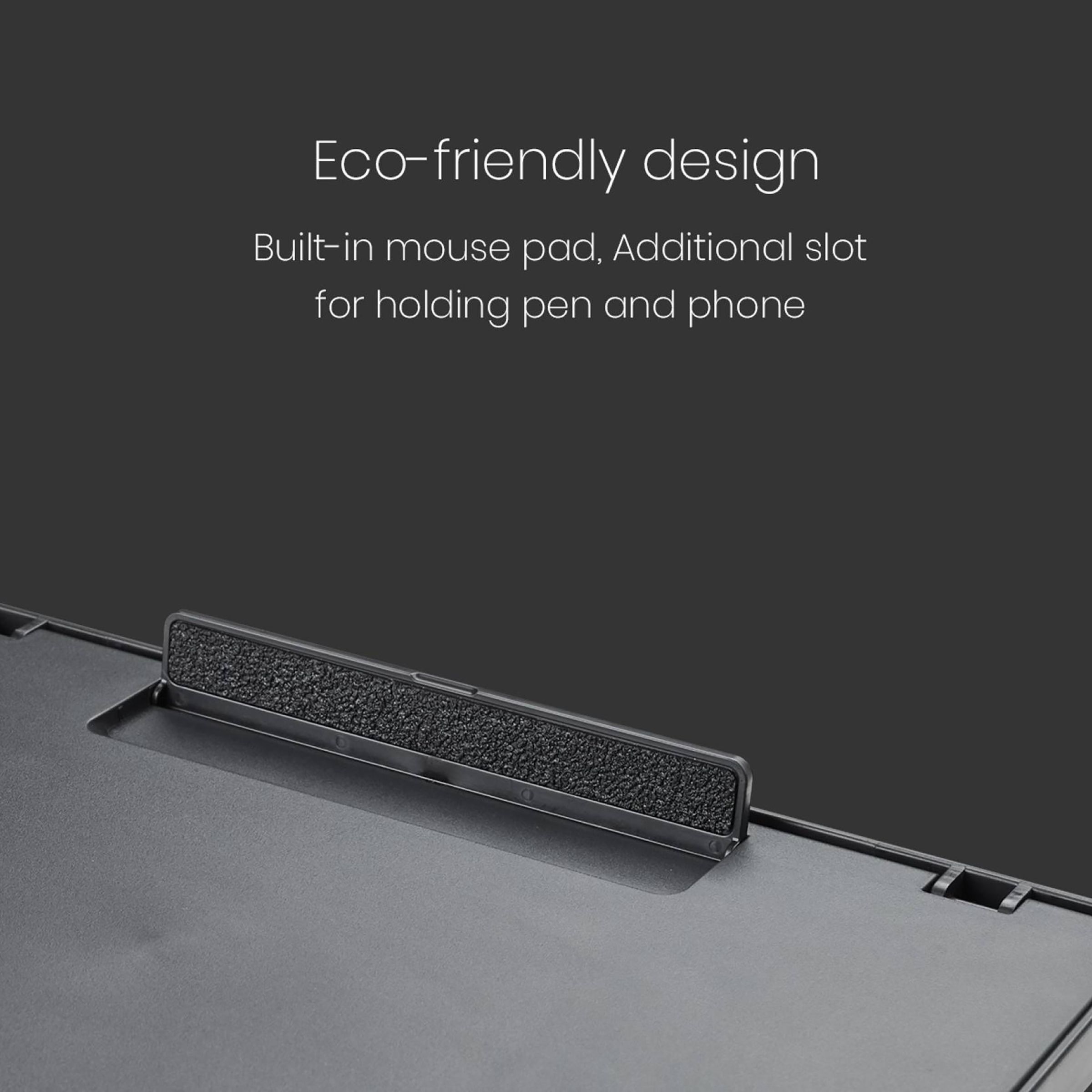 PORTRONICS My Buddy G Laptop Stand For Laptop & Mobile (Anti-Skid Design, POR 1365, Black)_9